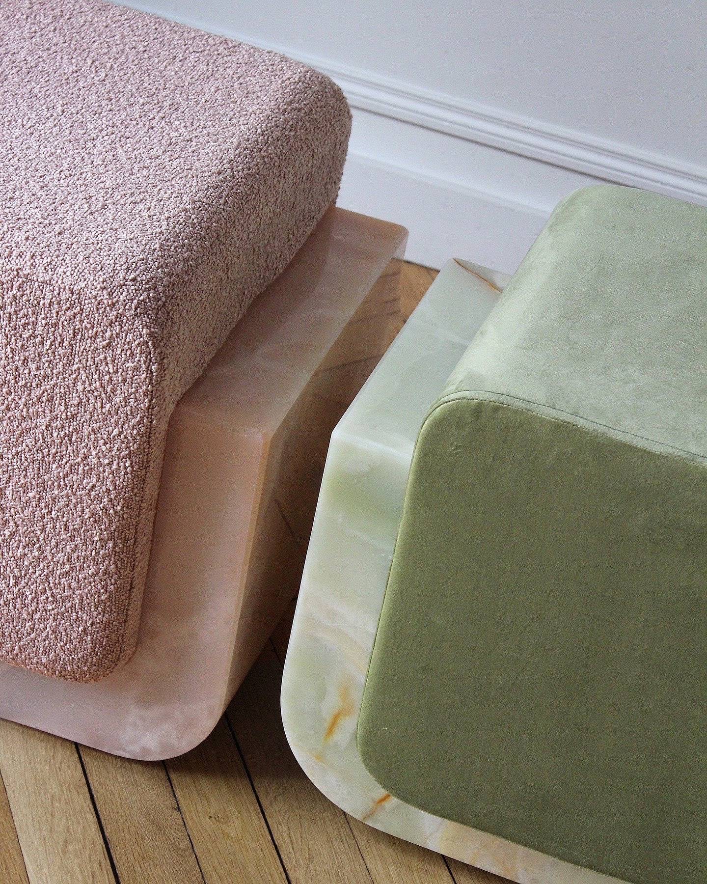 Green Onyx Oggi Stool