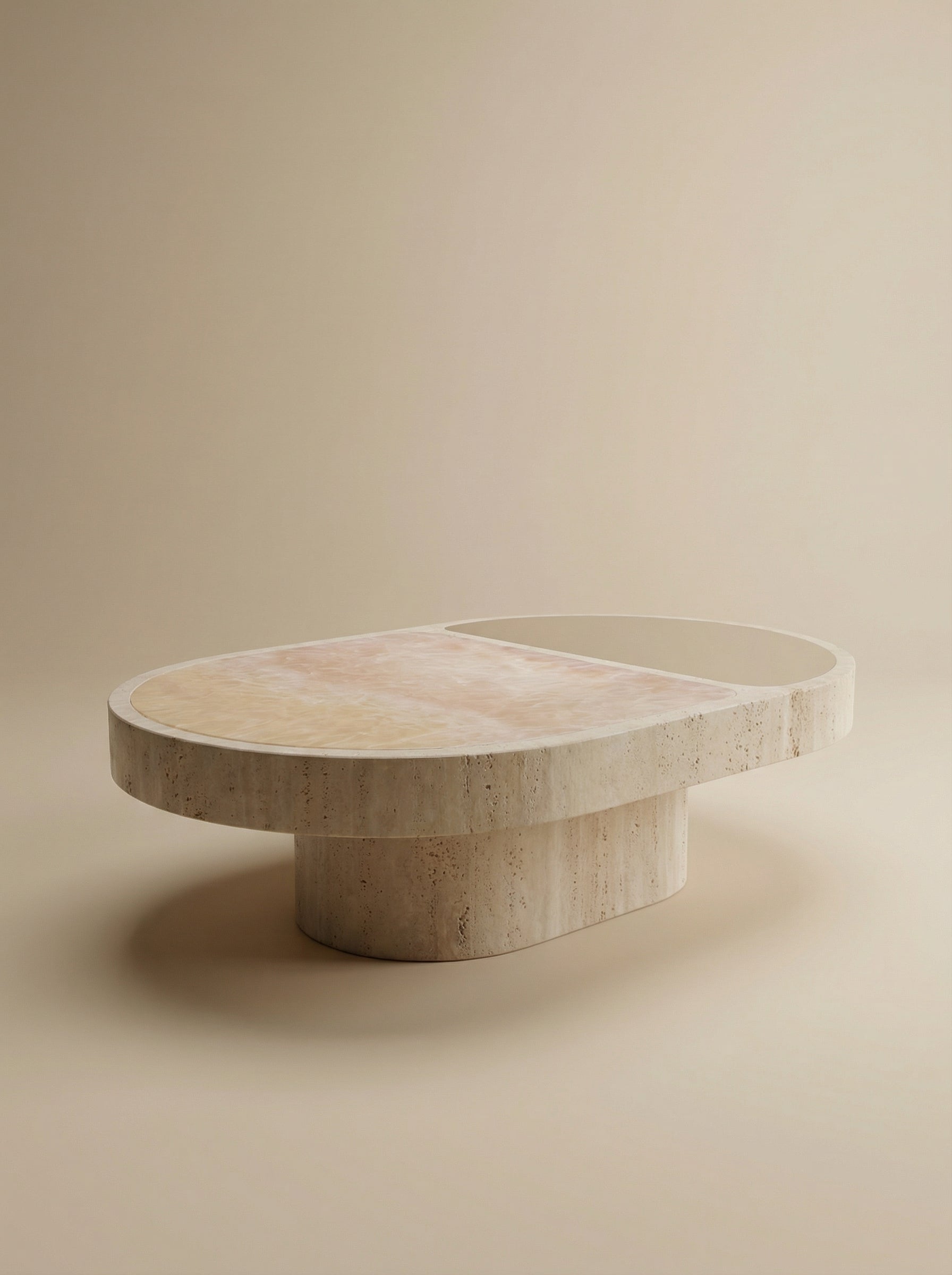 Cohesion Coffee Table With Sunset Onyx