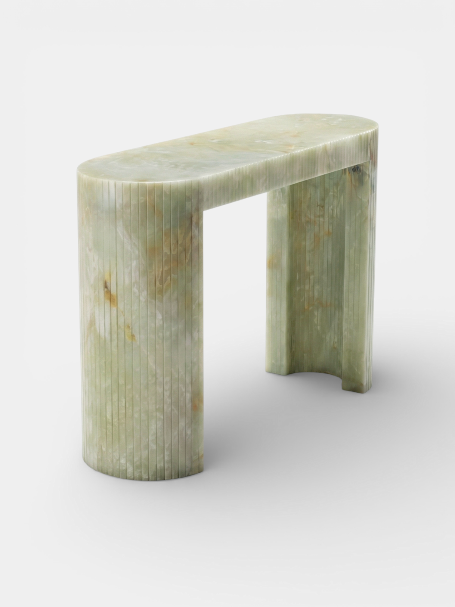 Luna Green Onyx Console