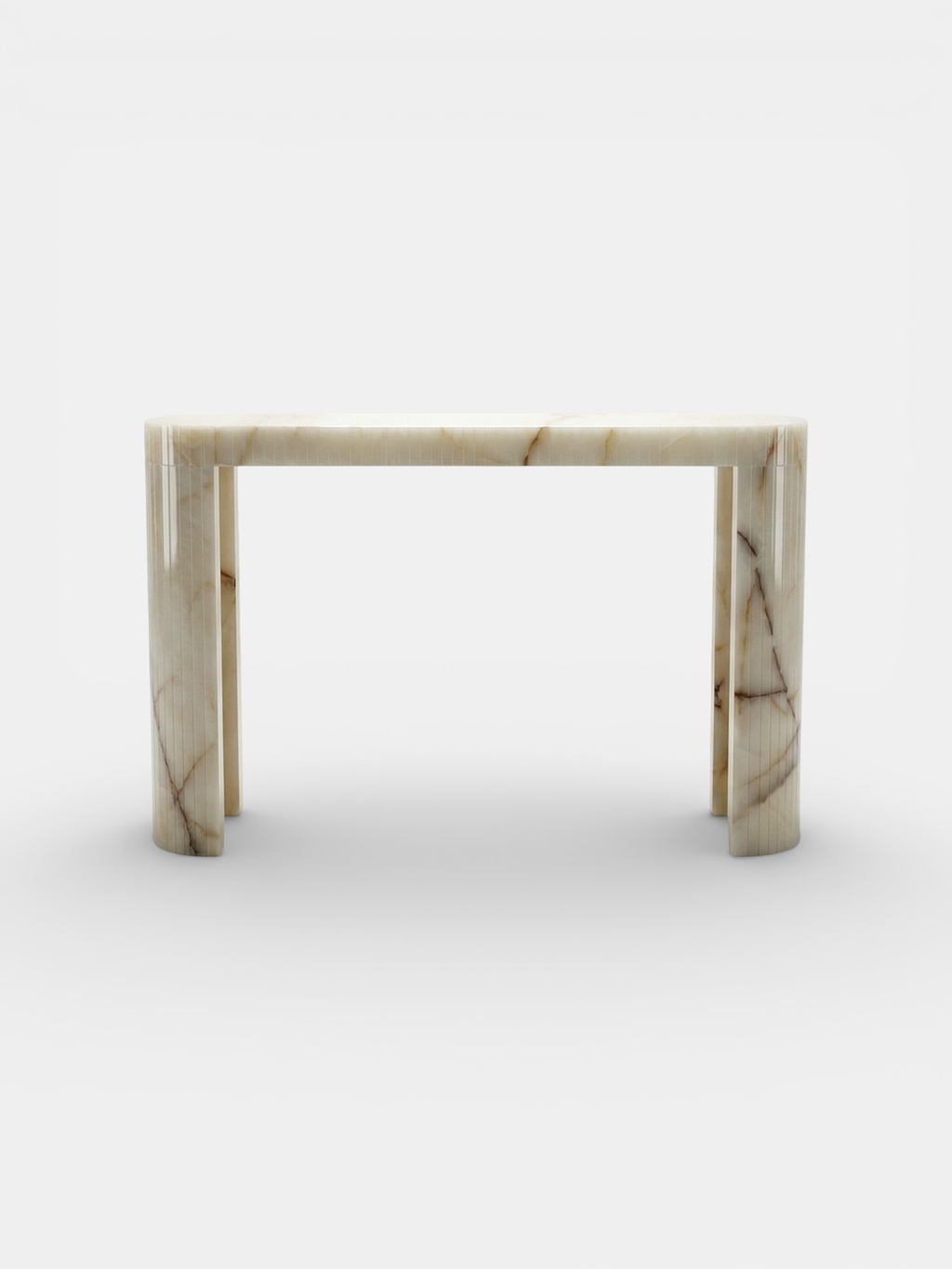 Luna Shell Onyx Console