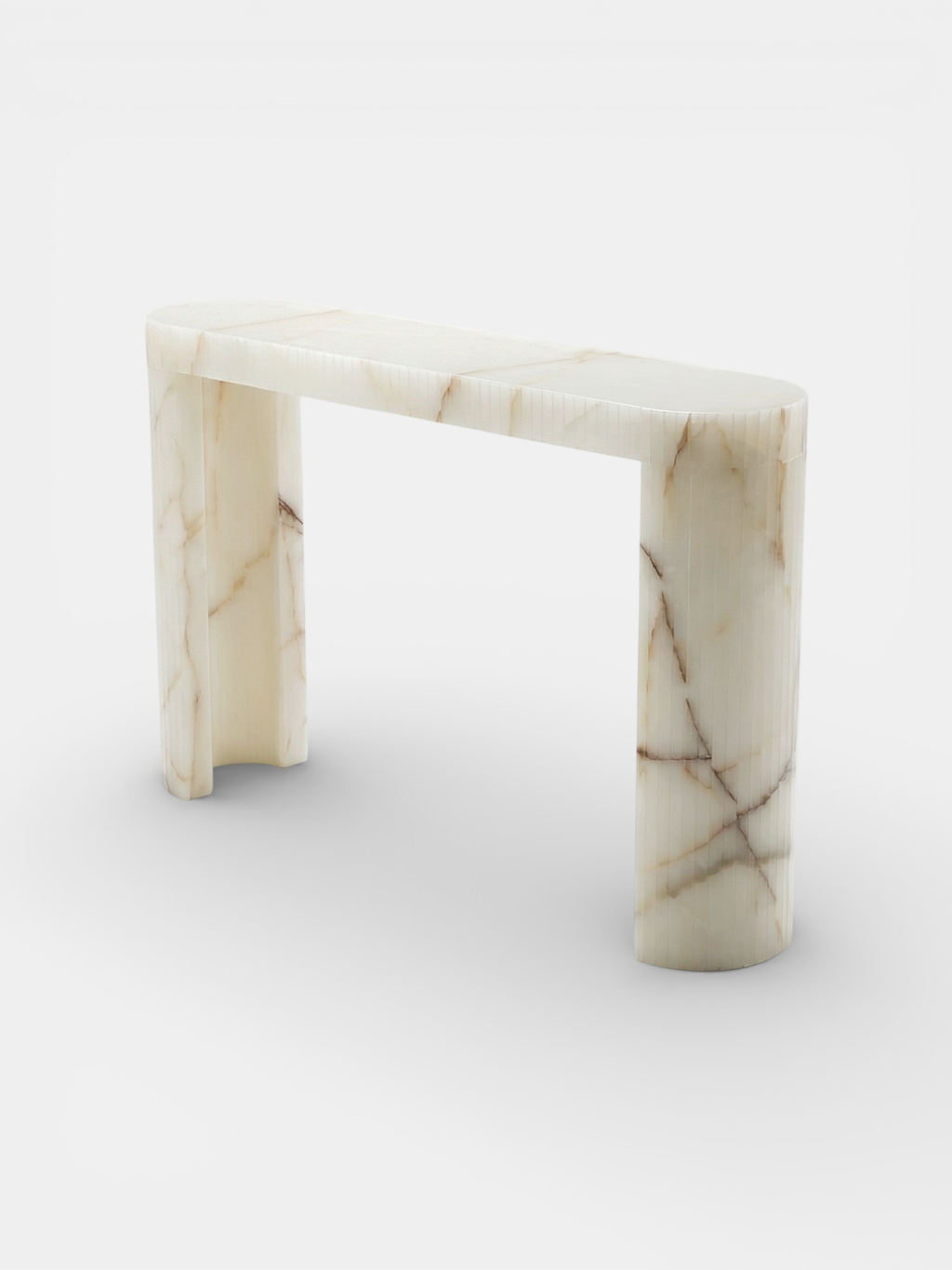 Luna Shell Onyx Console