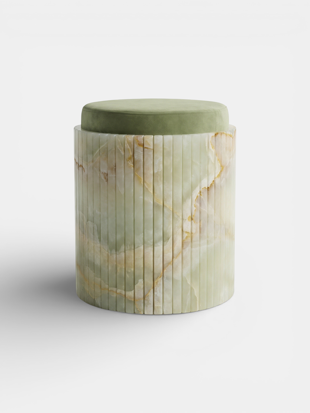 Green Onyx Dolce Stool