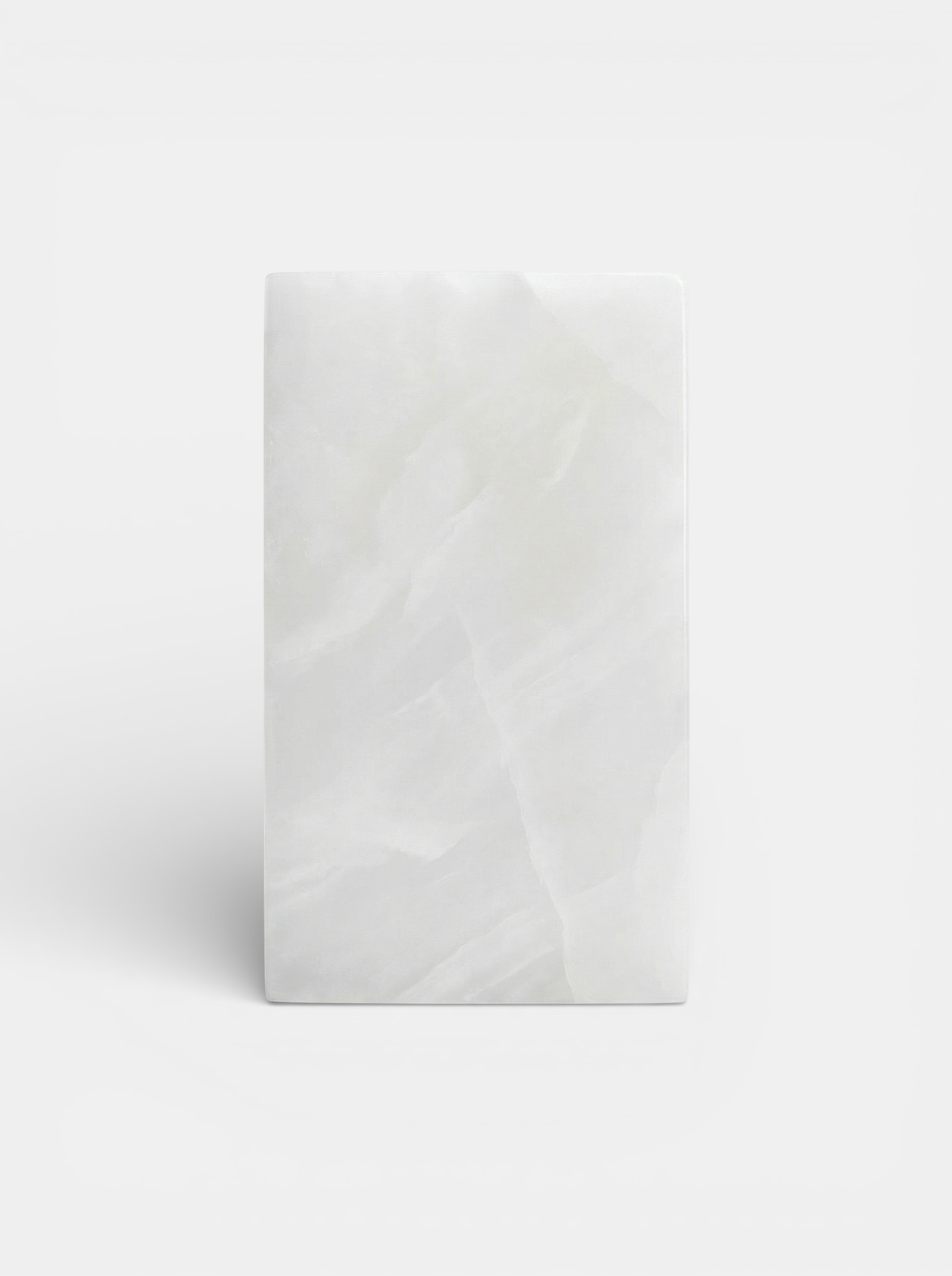 White Onyx Plinth