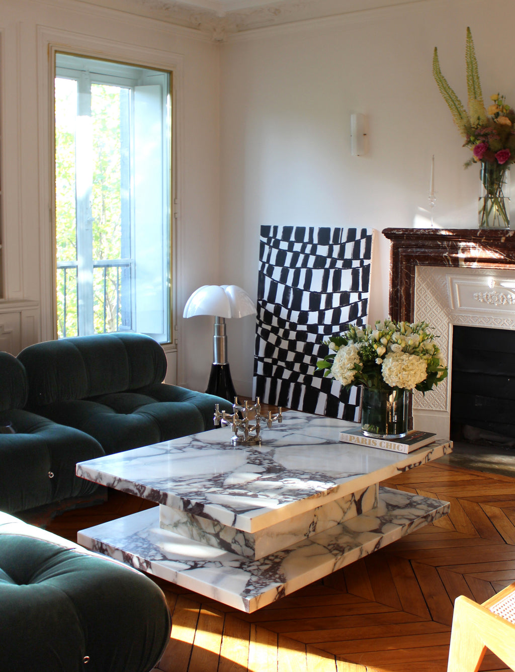 Lisa Calacatta Viola Coffee Table