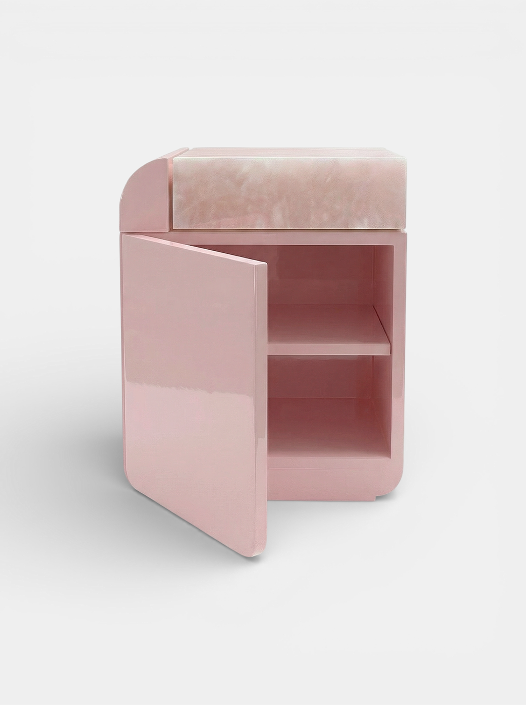 Amo Pink Storage Table