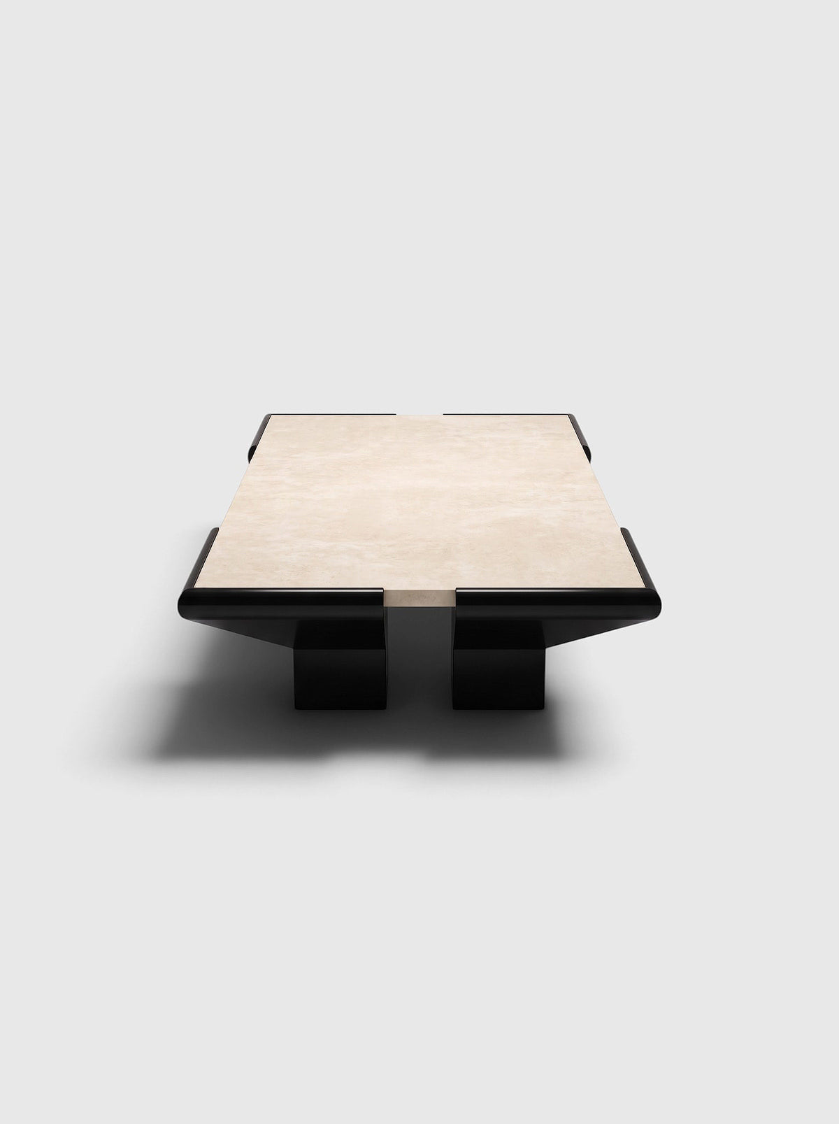 Anour Black Wood And Travertine