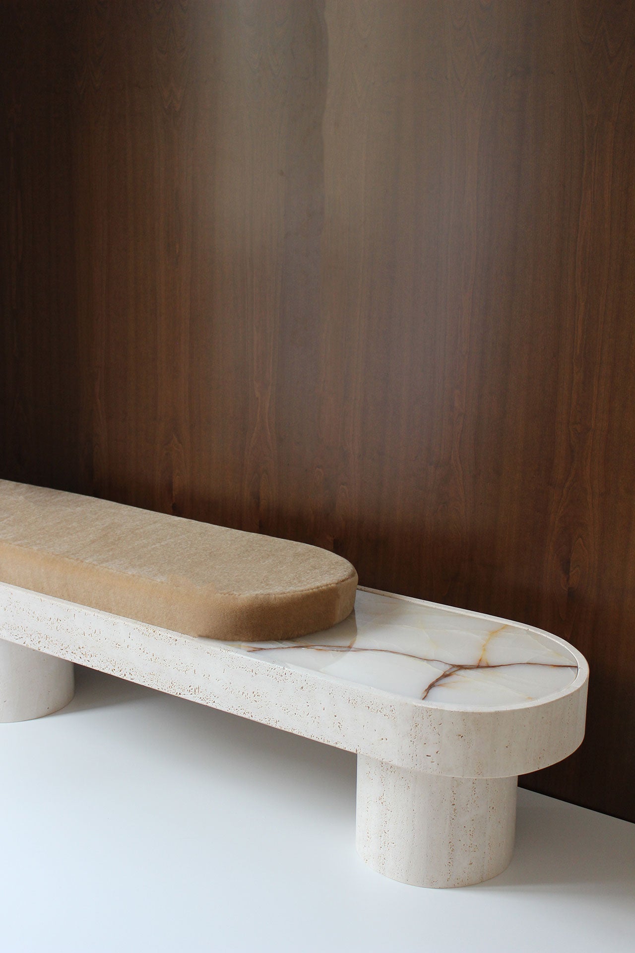 Noto Mohair Bench