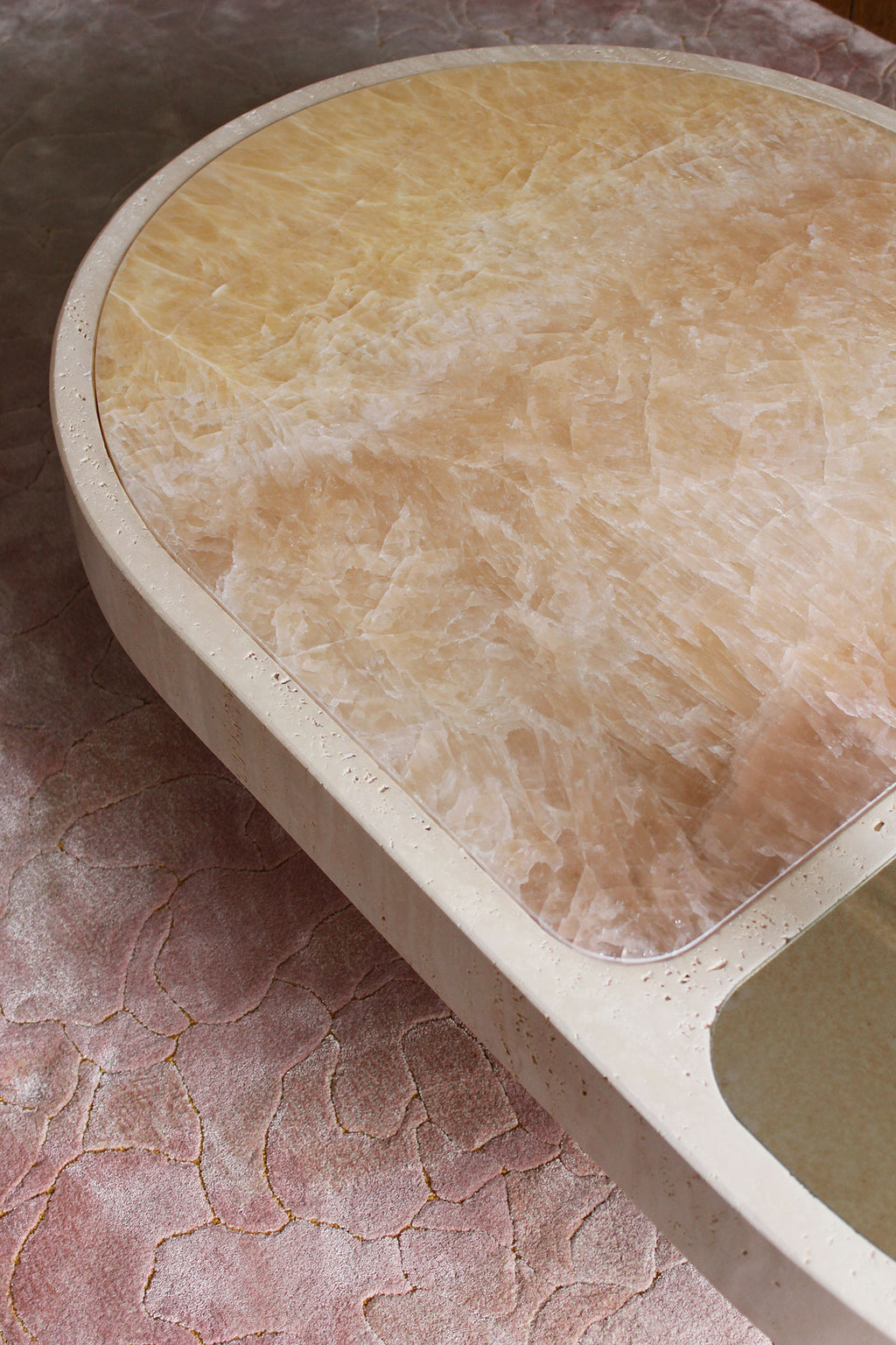 Cohesion Coffee Table With Sunset Onyx