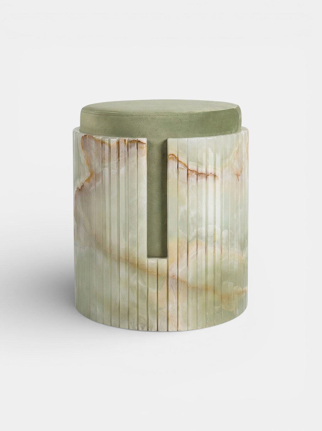 Green Onyx Dolce Stool
