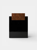 Gaia Burl Wood And Black Lacquered