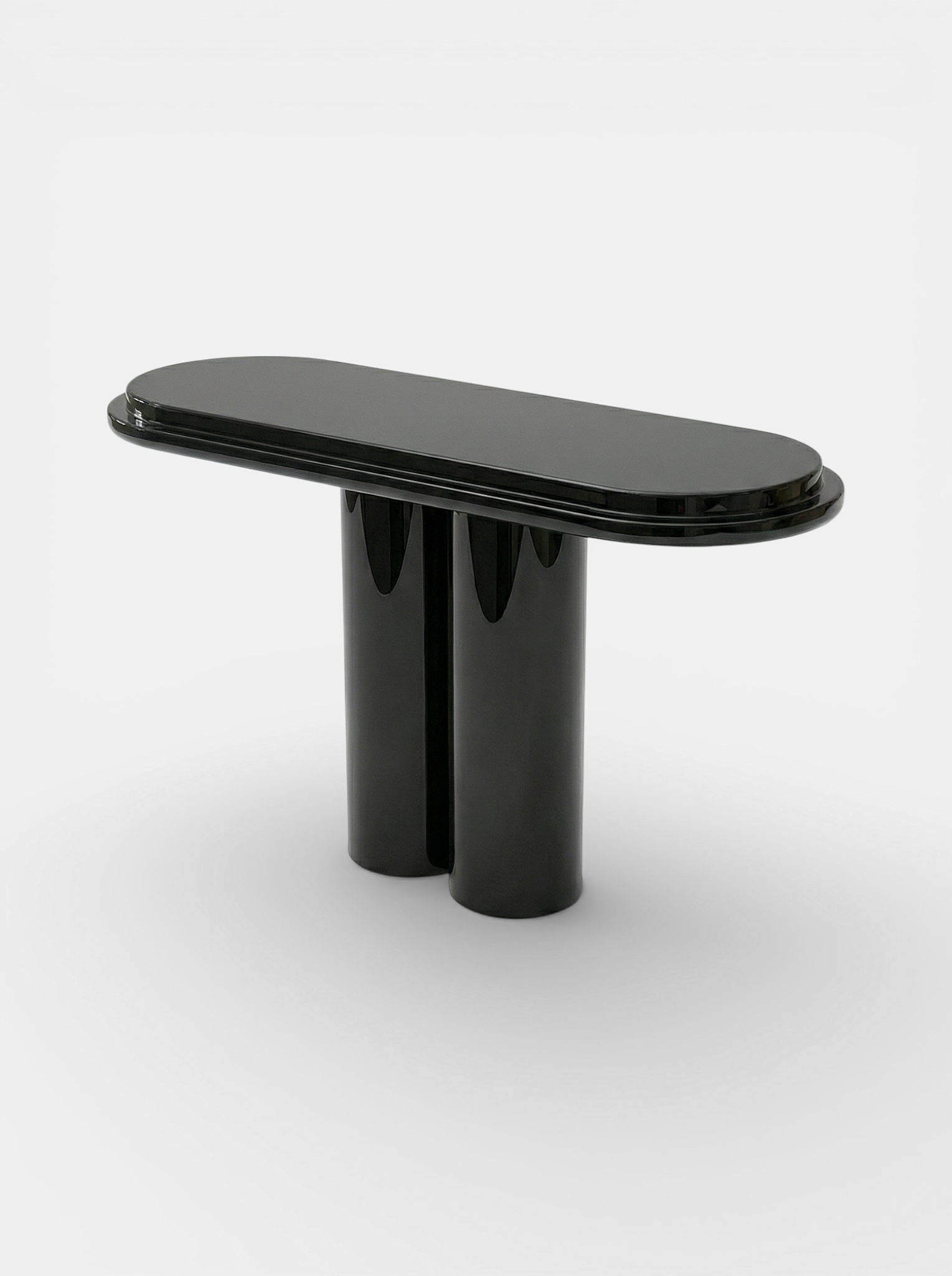 Ida Black Lacquered Console