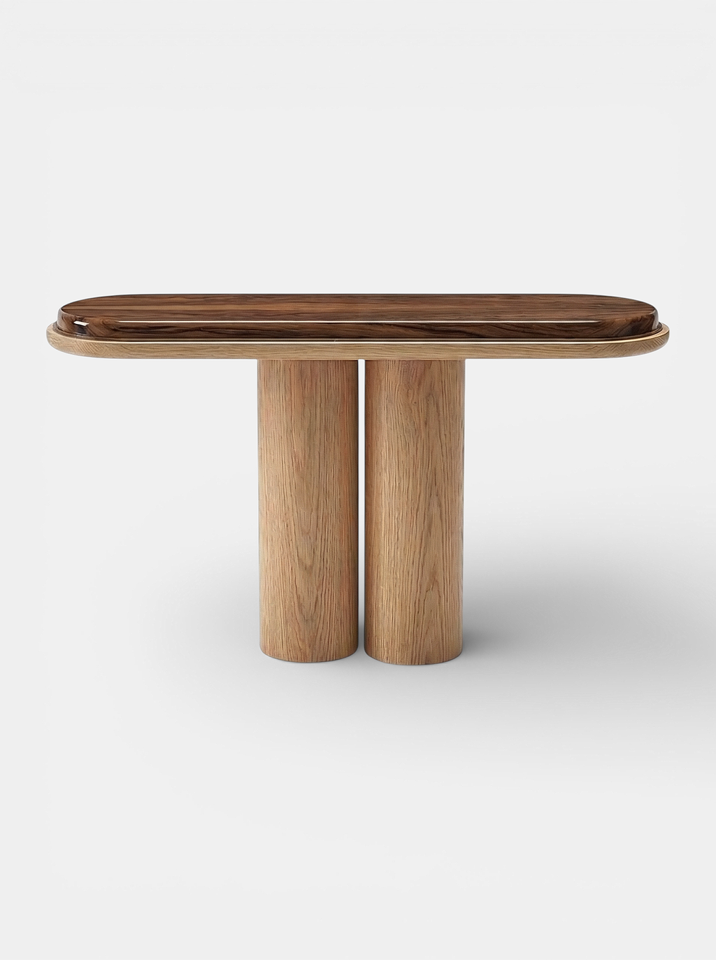 Ida Oak And Wooden Console