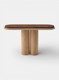 Ida Oak And Wooden Console