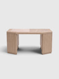 James desk in oak with ivory onyx inlay top - Marbera