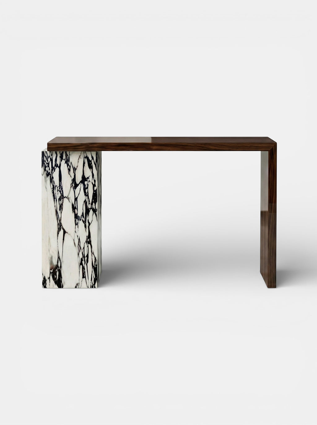 Jill Wood And Calacatta Viola Console