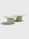 Joan Duo Green Onyx Coffee Table
