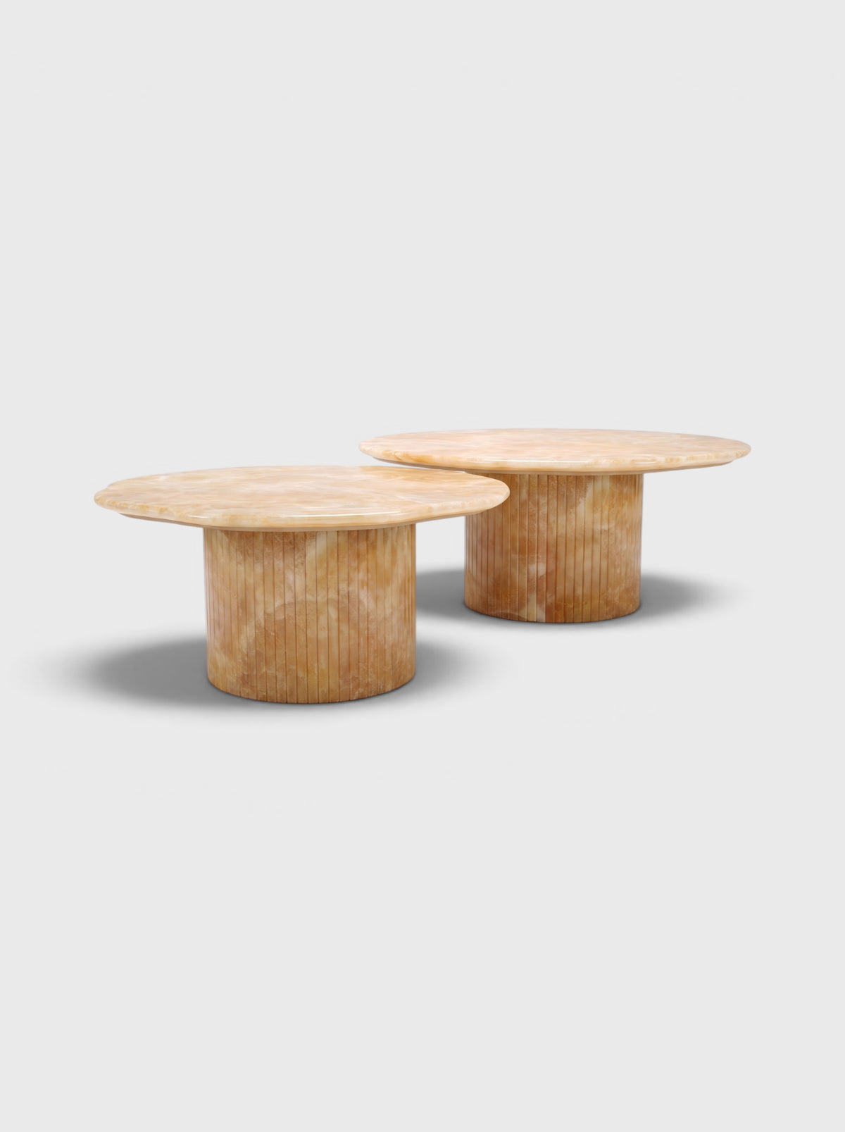 Joan Duo Honey Onyx Coffee Table