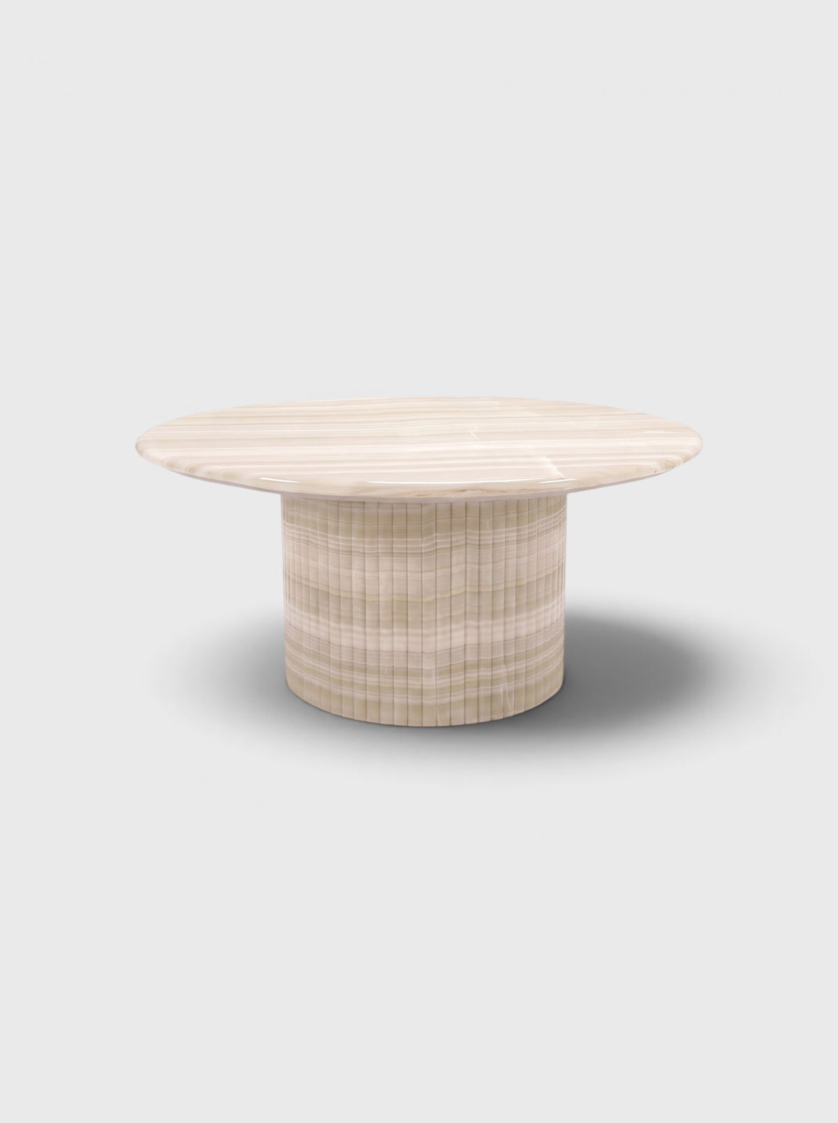 Joan Solo Ivory Onyx Table