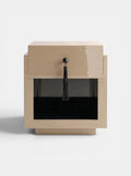 Leo Off-White Wood And Vanilla Onyx