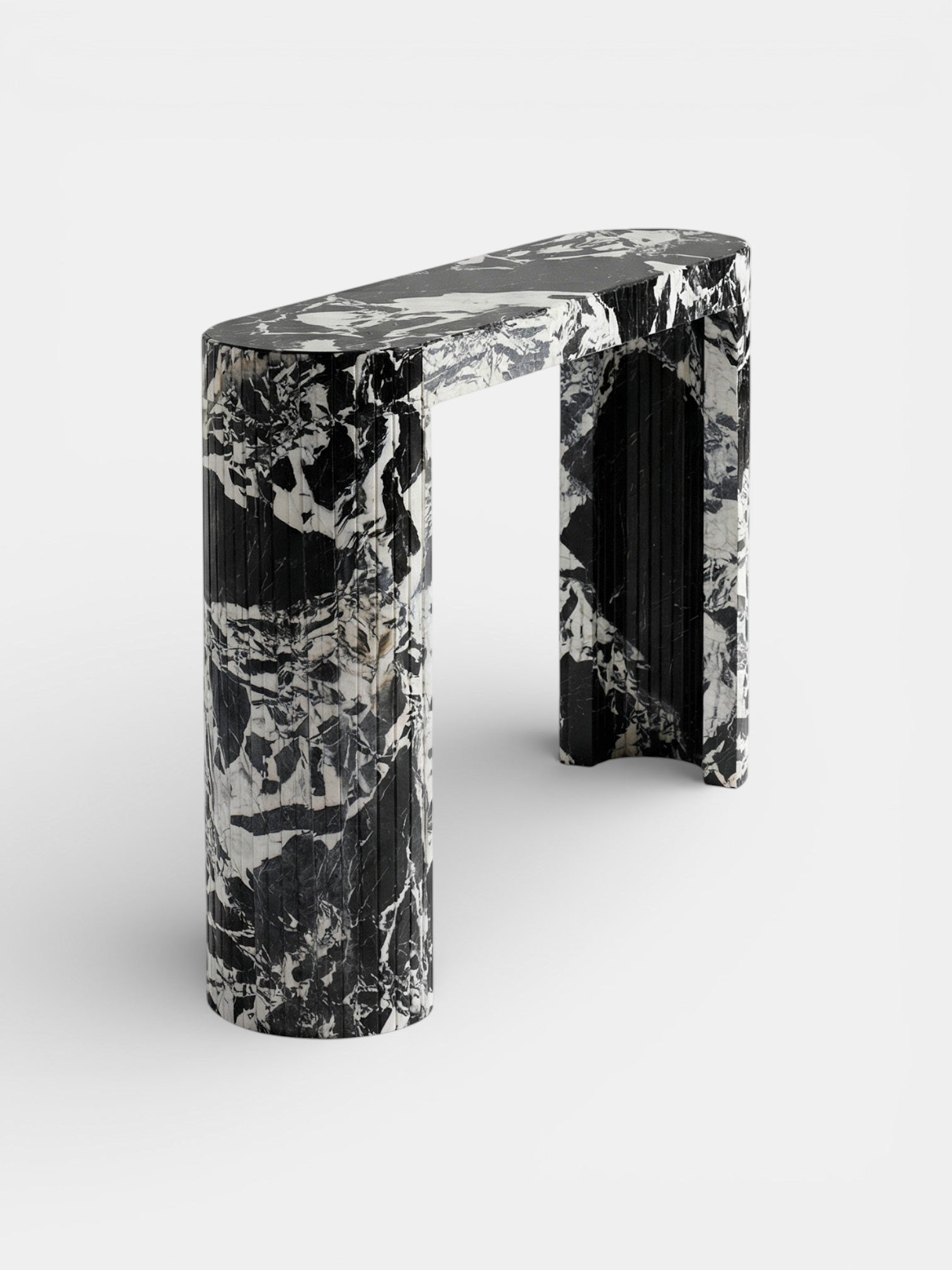Luna Grand Antique Marble Console