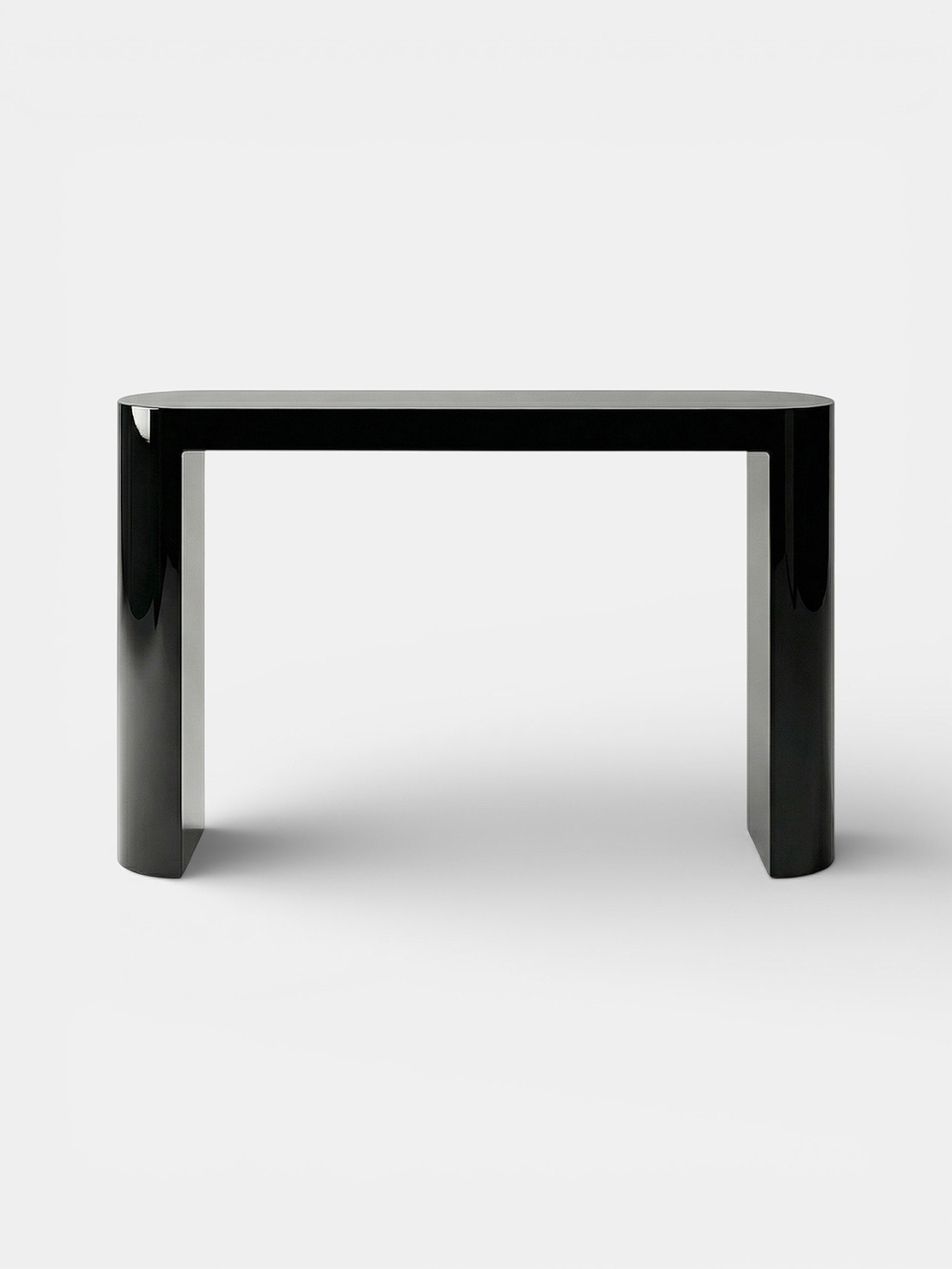 Luna Black Lacquered Console
