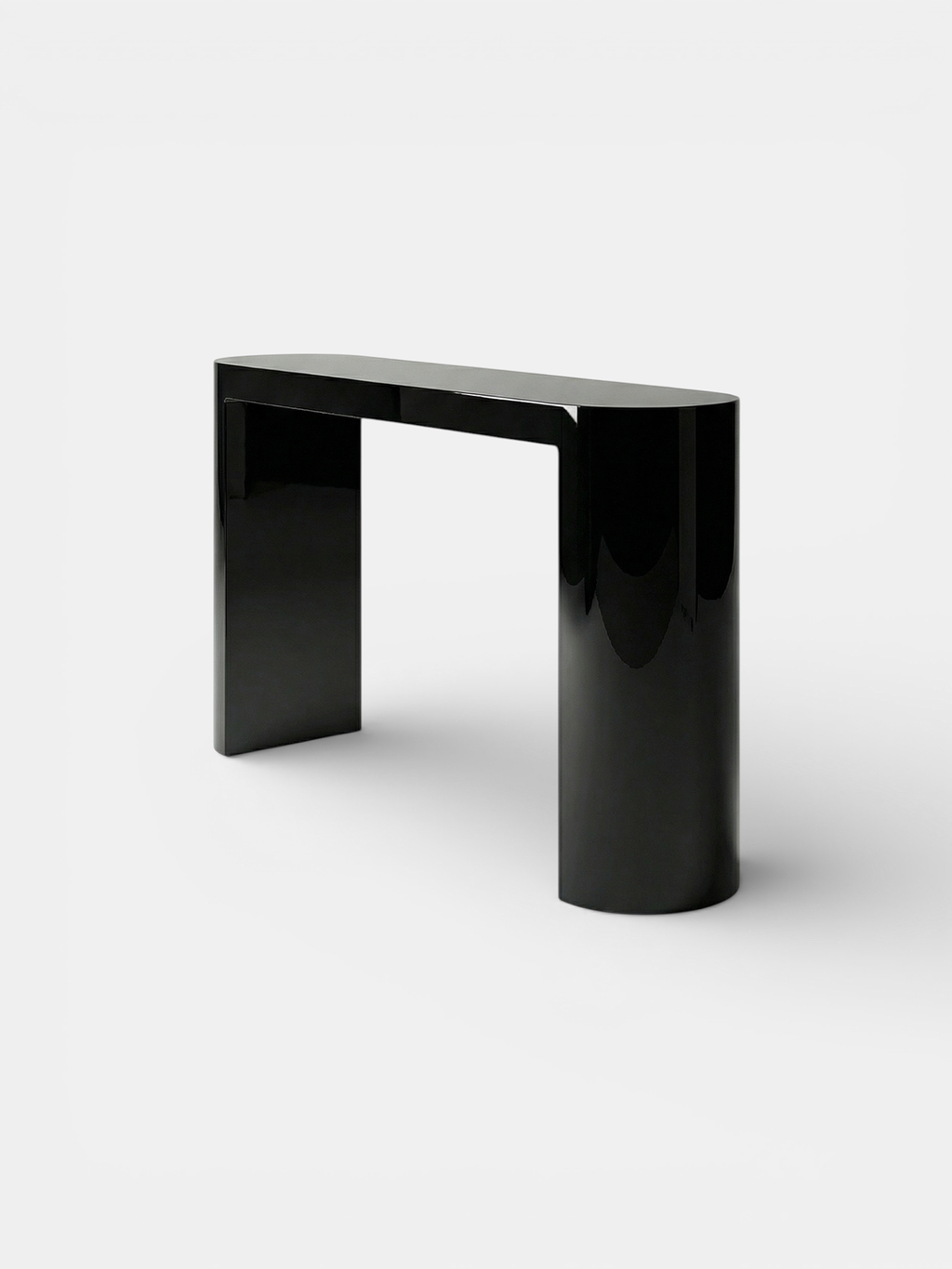 Luna Black Lacquered Console
