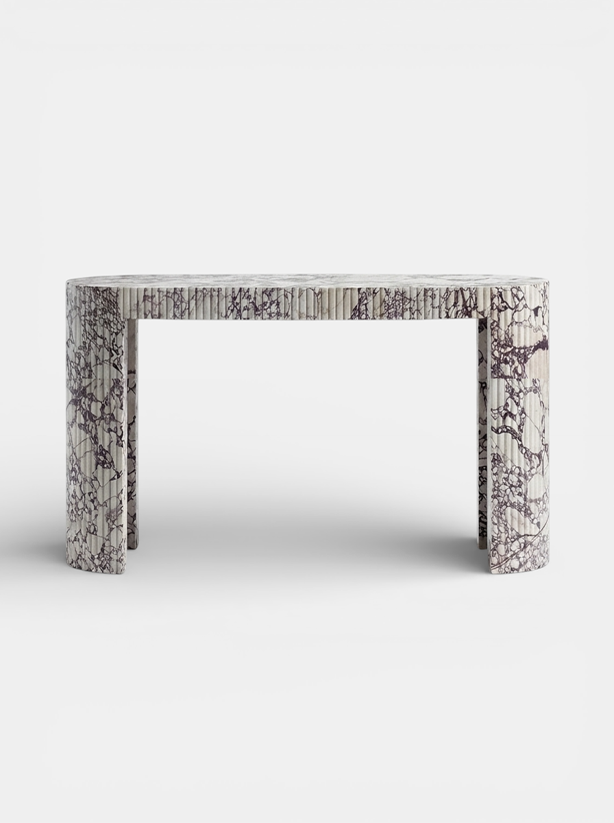 Luna Calacatta Viola Console