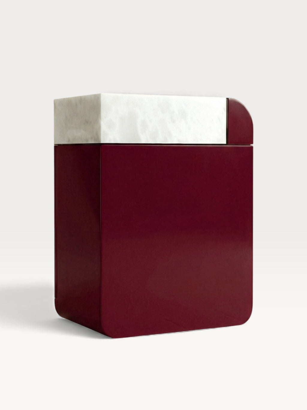 Amo Bordeaux Storage Table