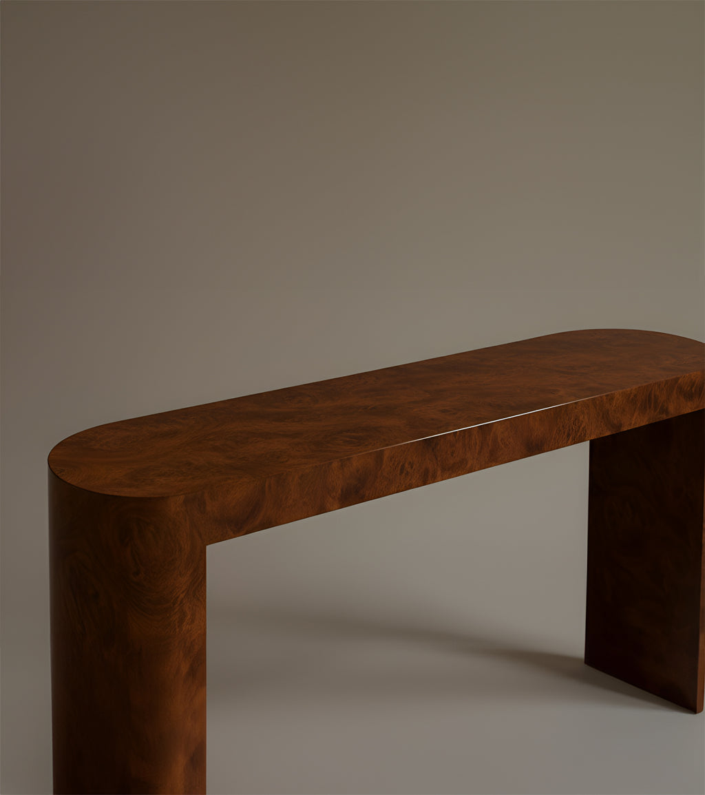 Luna Wooden Console