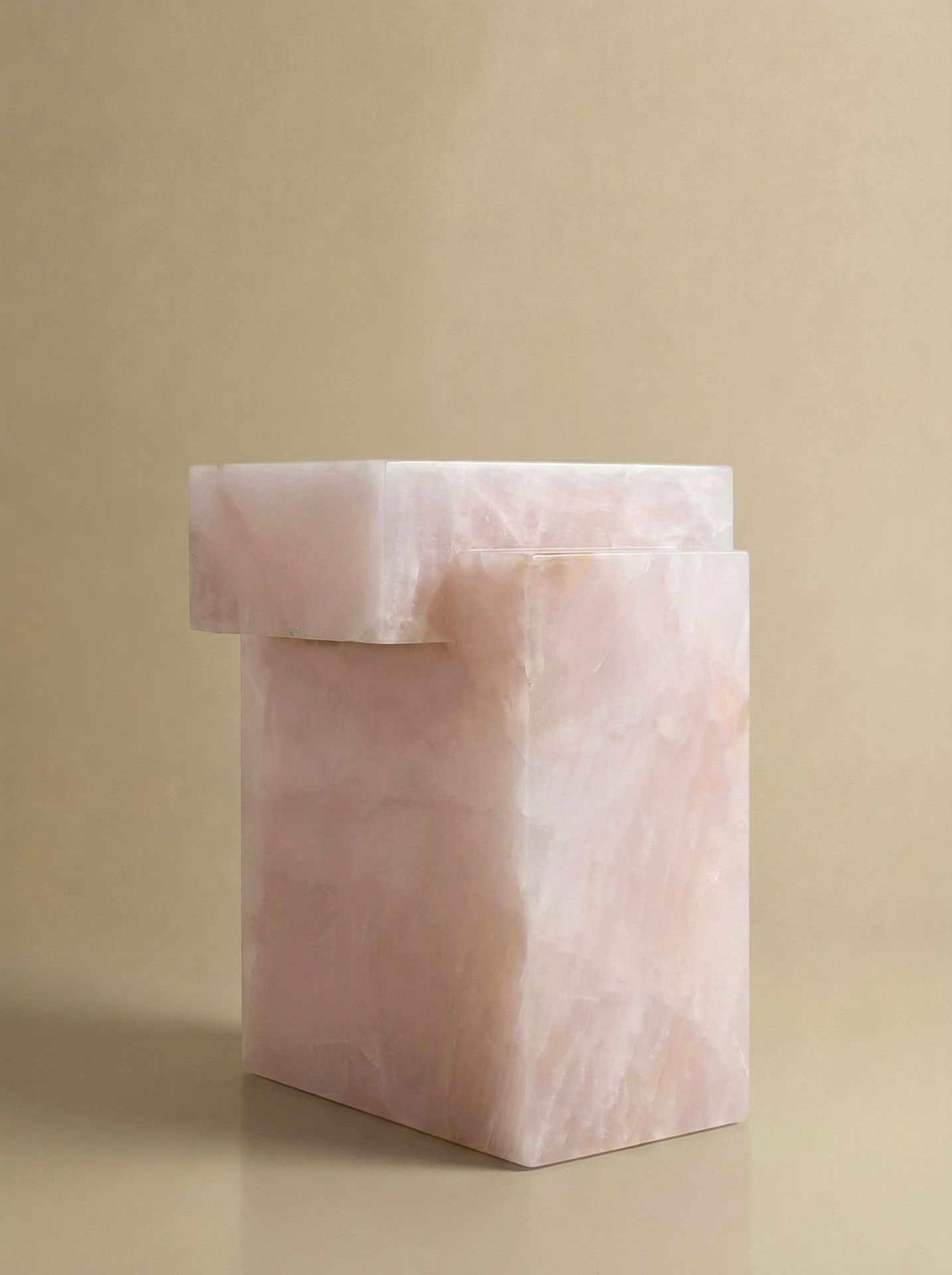 Gaia Pink Onyx Table