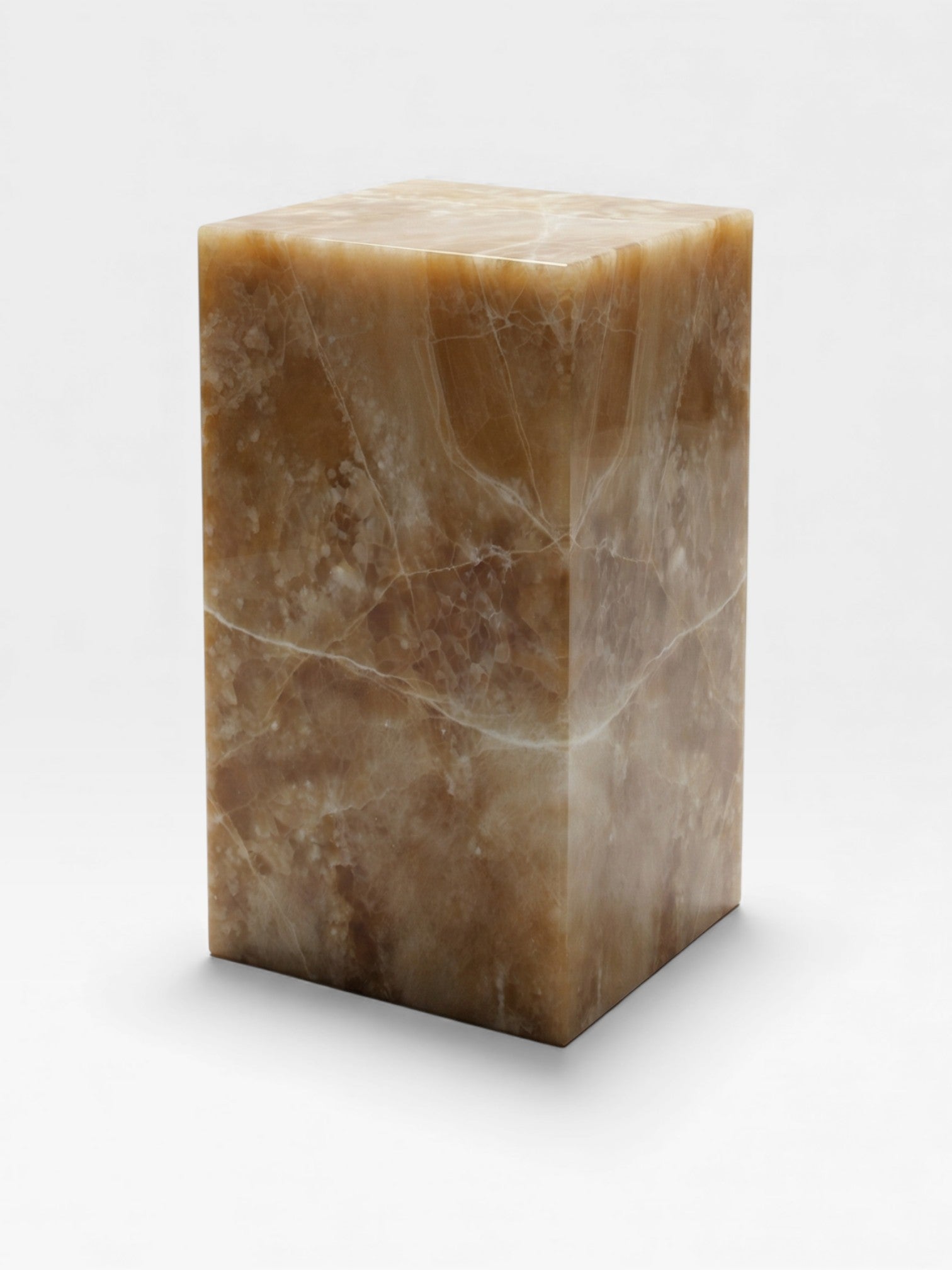 Honey Onyx Plinth
