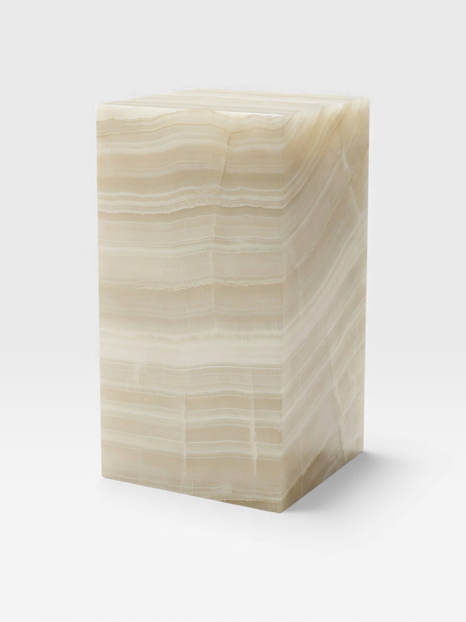 Ivory Onyx Plinth