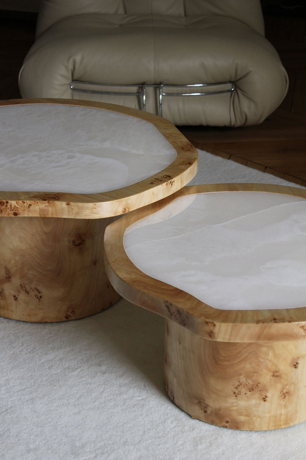 Wooden Joan Duo Coffee Table