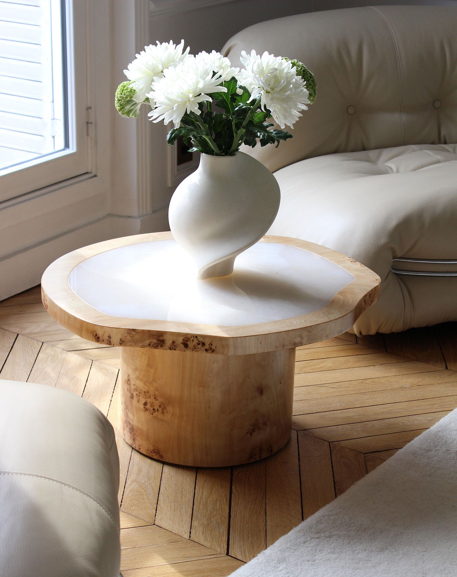 Wooden Joan Duo Coffee Table