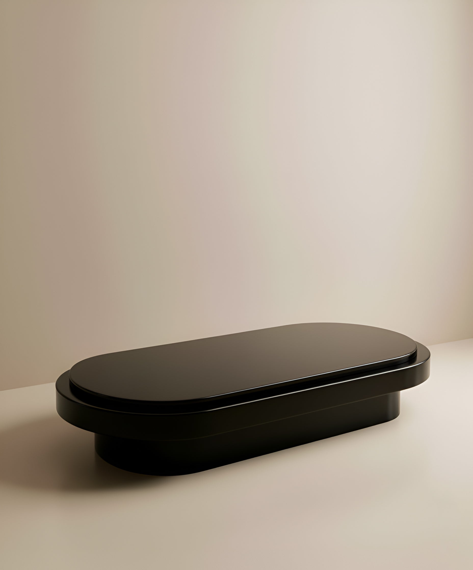 Mirage Black Lacquered Wood