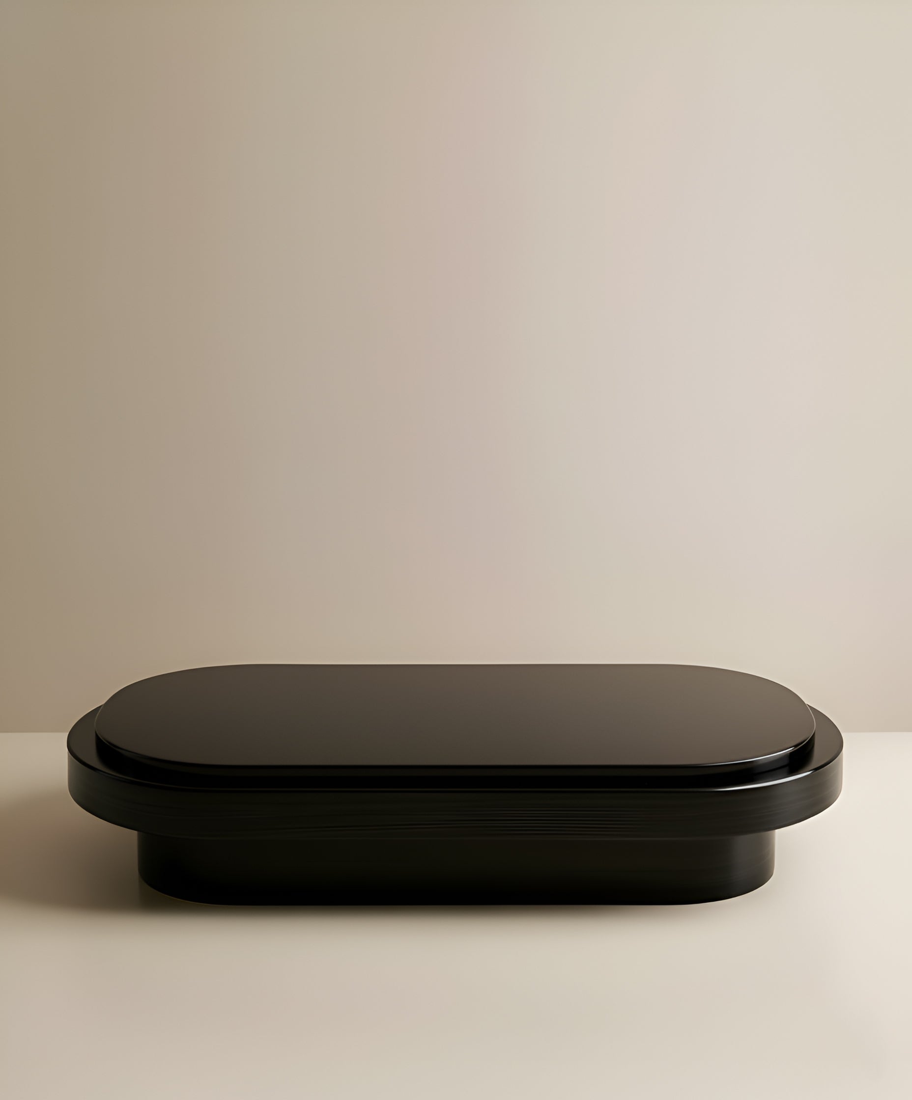 Mirage Black Lacquered Wood