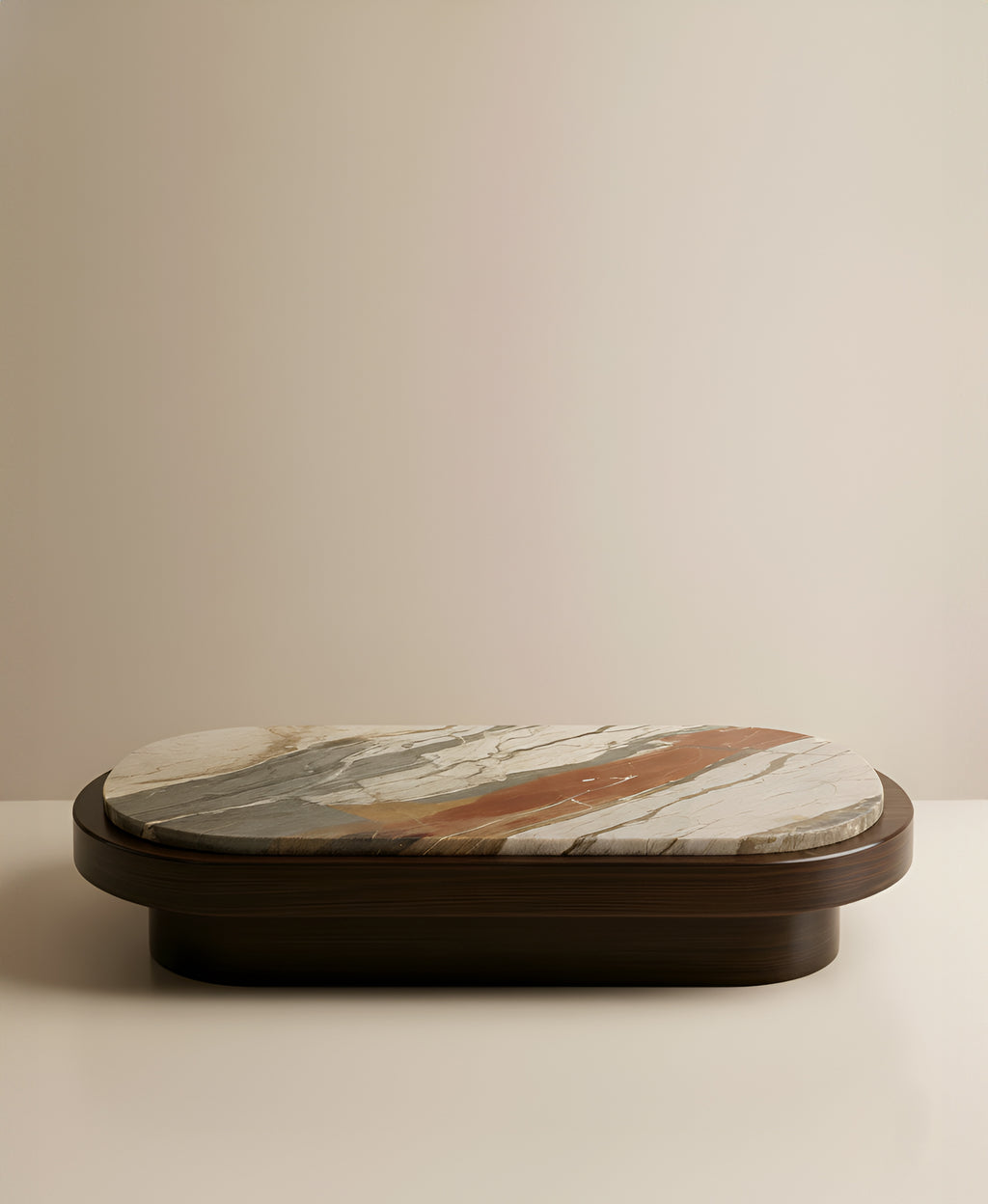 Mirage Breccia Fantastica Marble and Wood