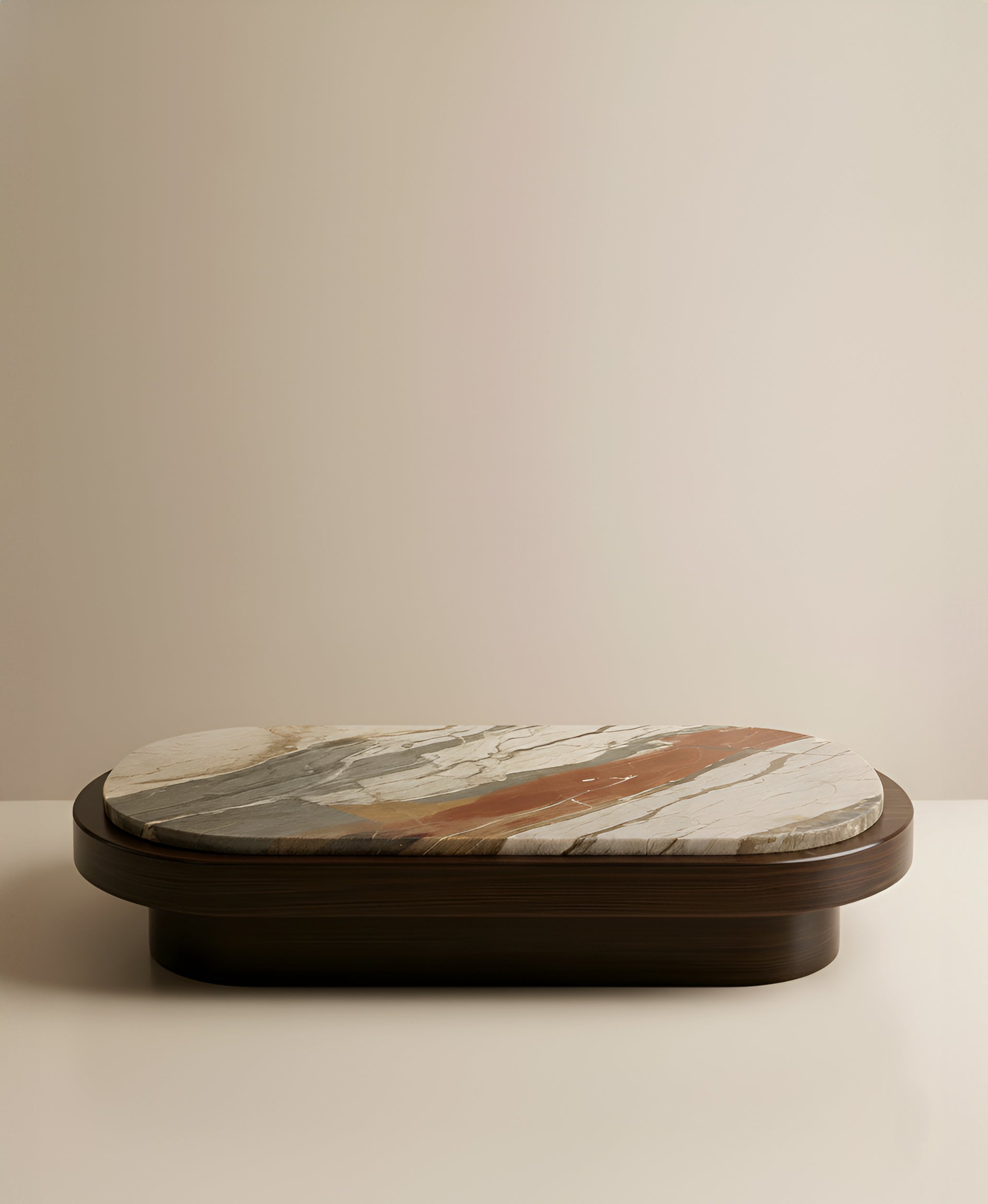 Mirage Breccia Fantastica Marble and Wood
