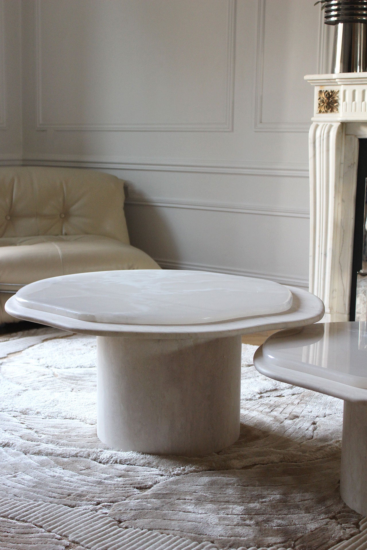 Nuga Duo Onyx Coffee Table