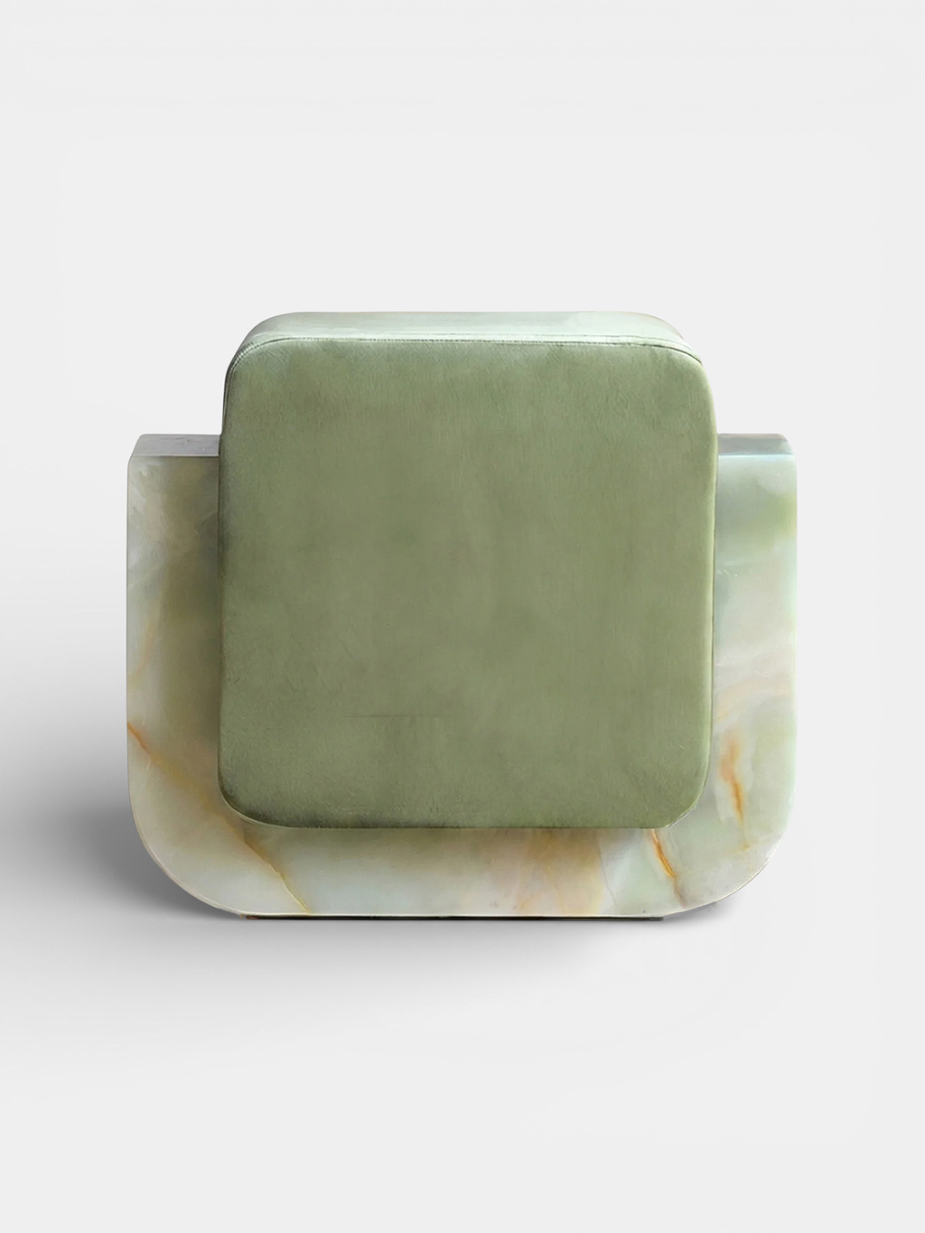 Green Onyx Oggi Stool