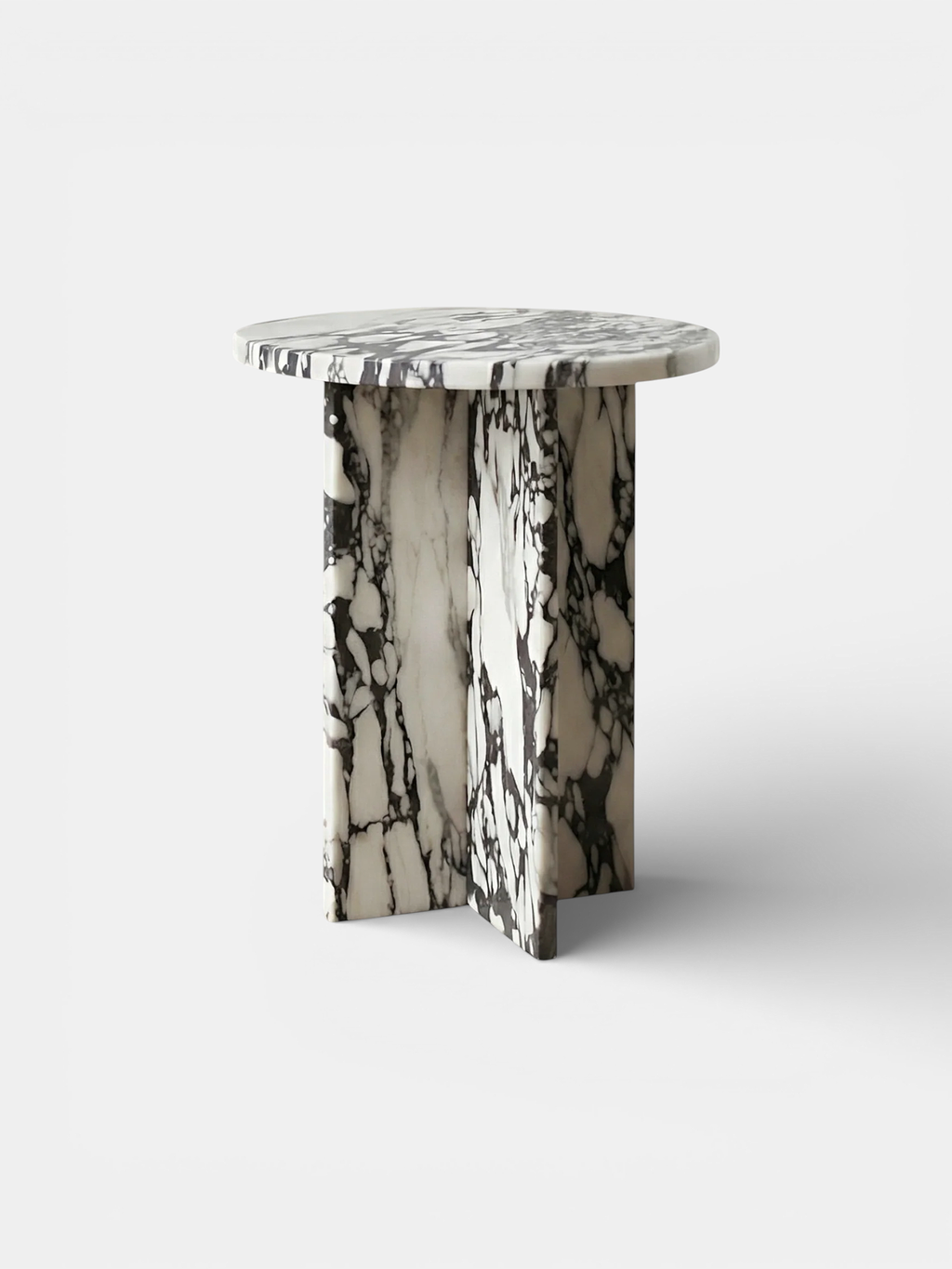 Rosie Calacatta Viola Marble Table