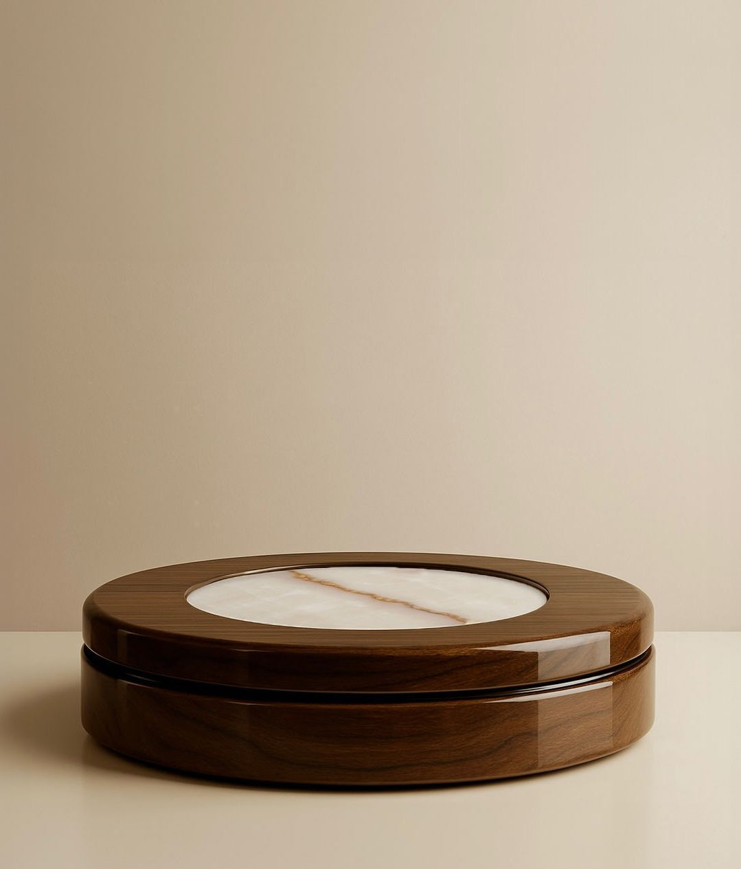 Yoyo Wooden And Shell Onyx