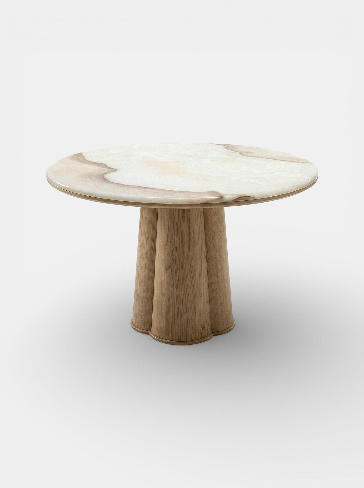 Poli Oak And Green Onyx