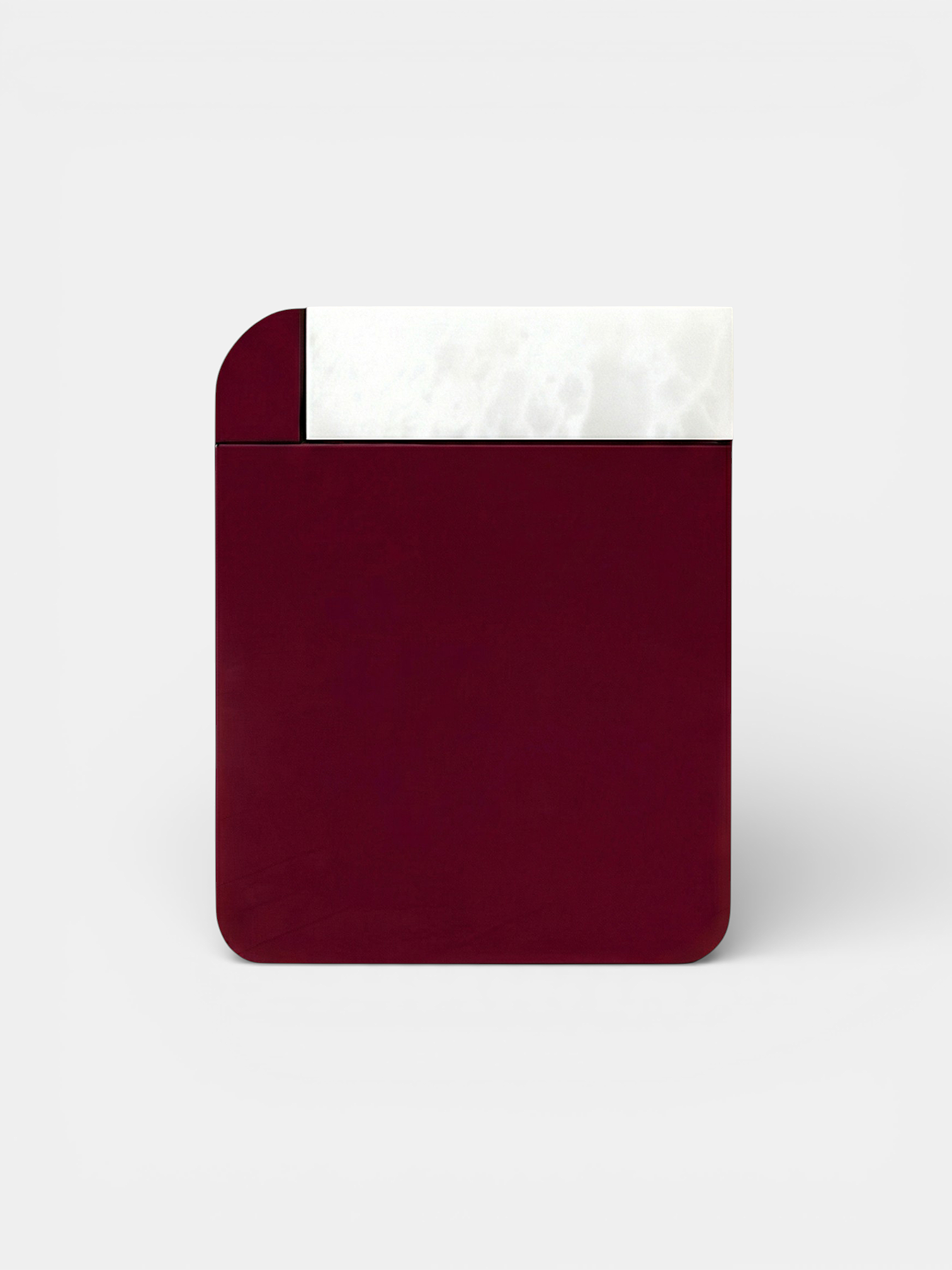 Amo Bordeaux Storage Table