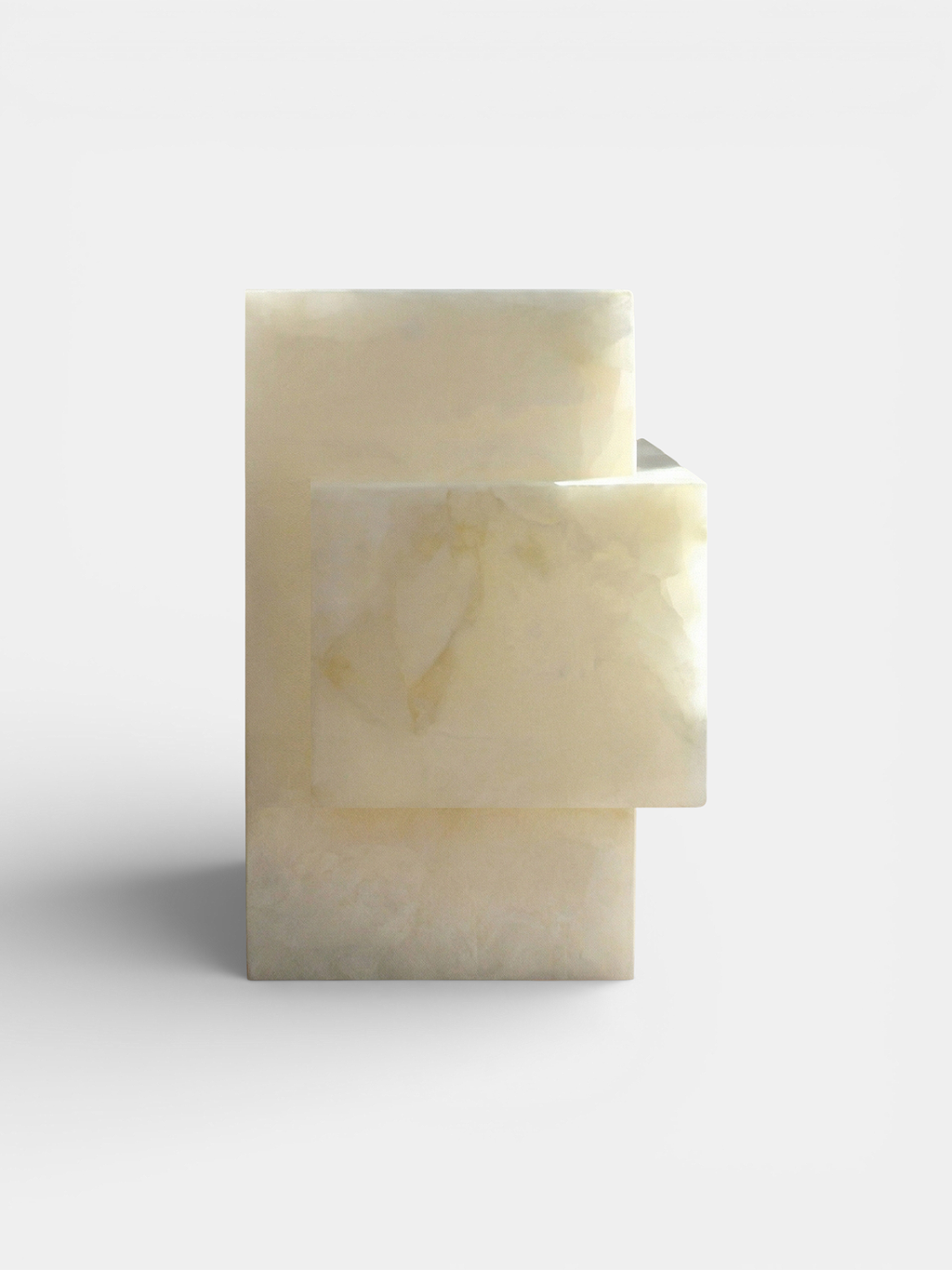 Ella White Onyx Table