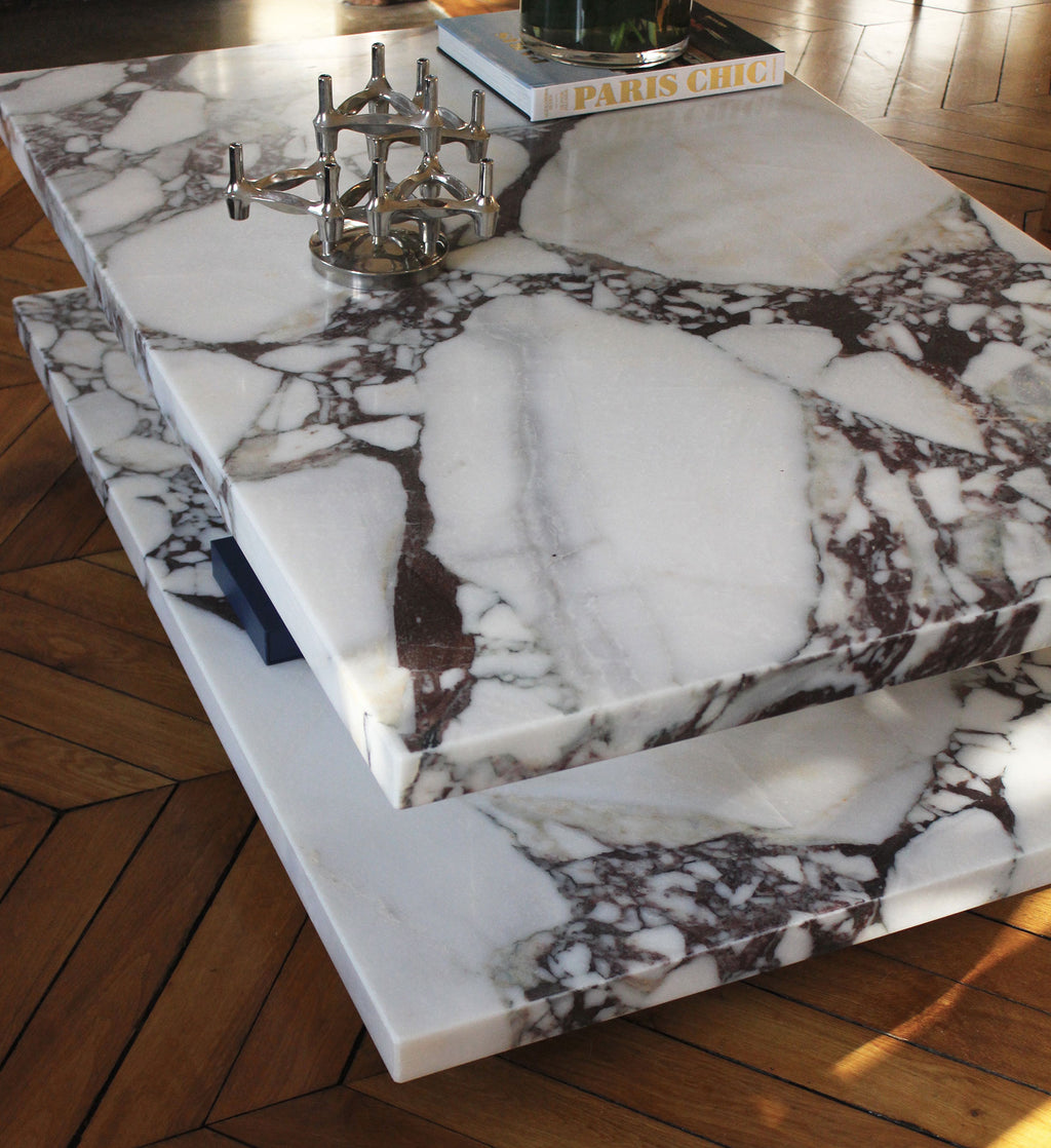 Lisa Calacatta Viola Coffee Table