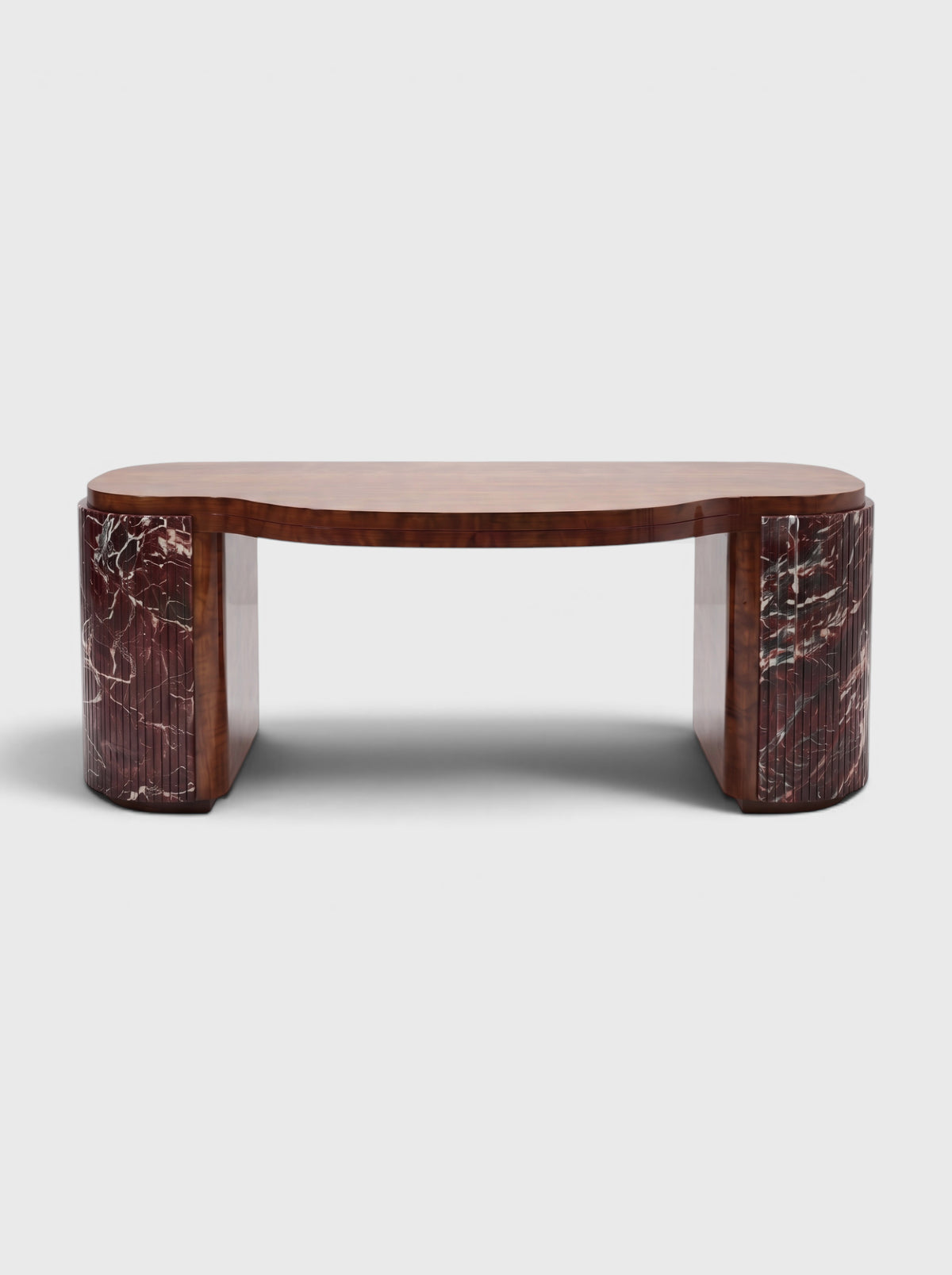 Moka Rosso Levanto And Wood Desk
