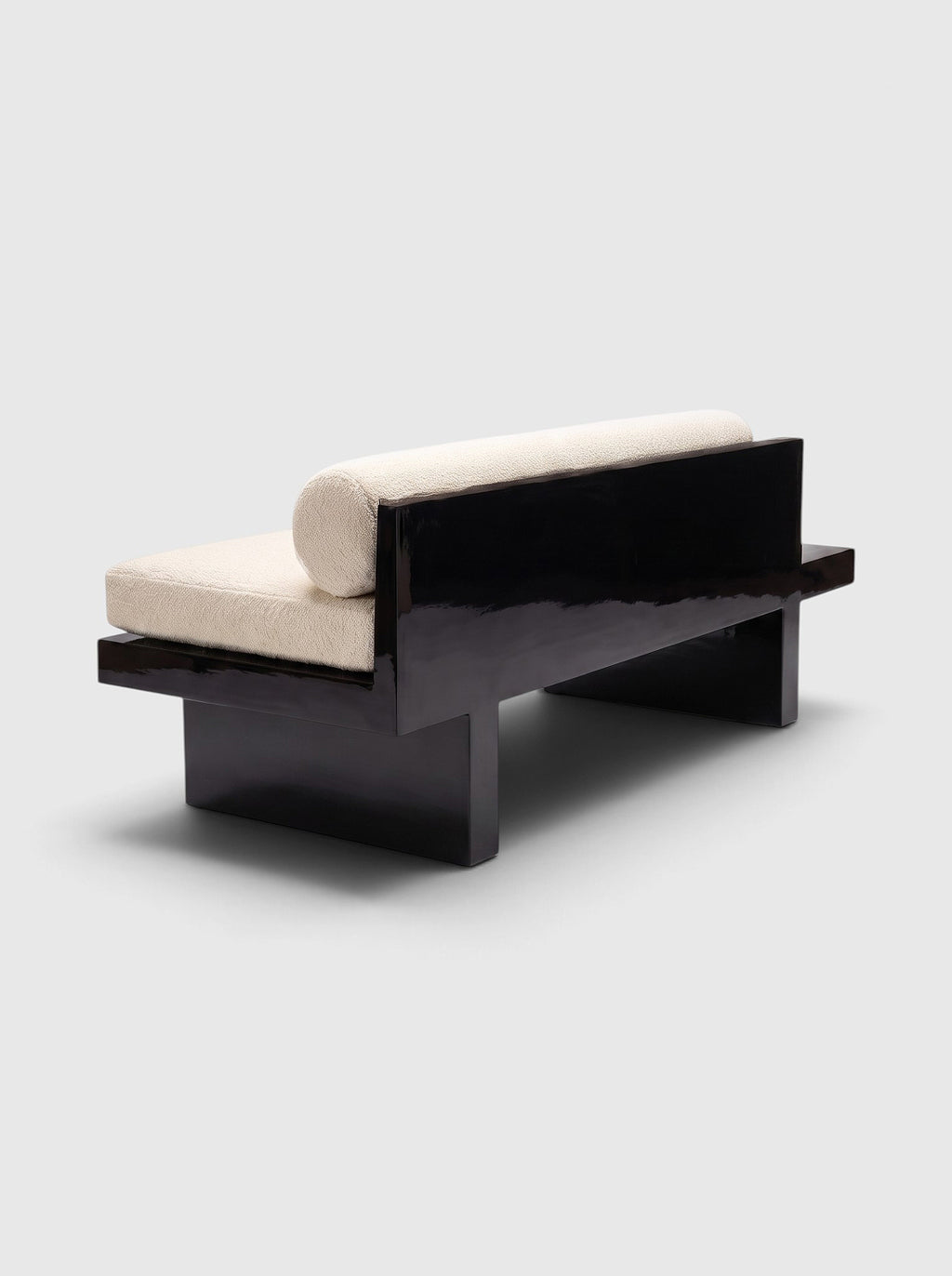Phoebe Black And Ivory Onyx Bench