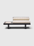 Phoebe Black And Ivory Onyx Bench