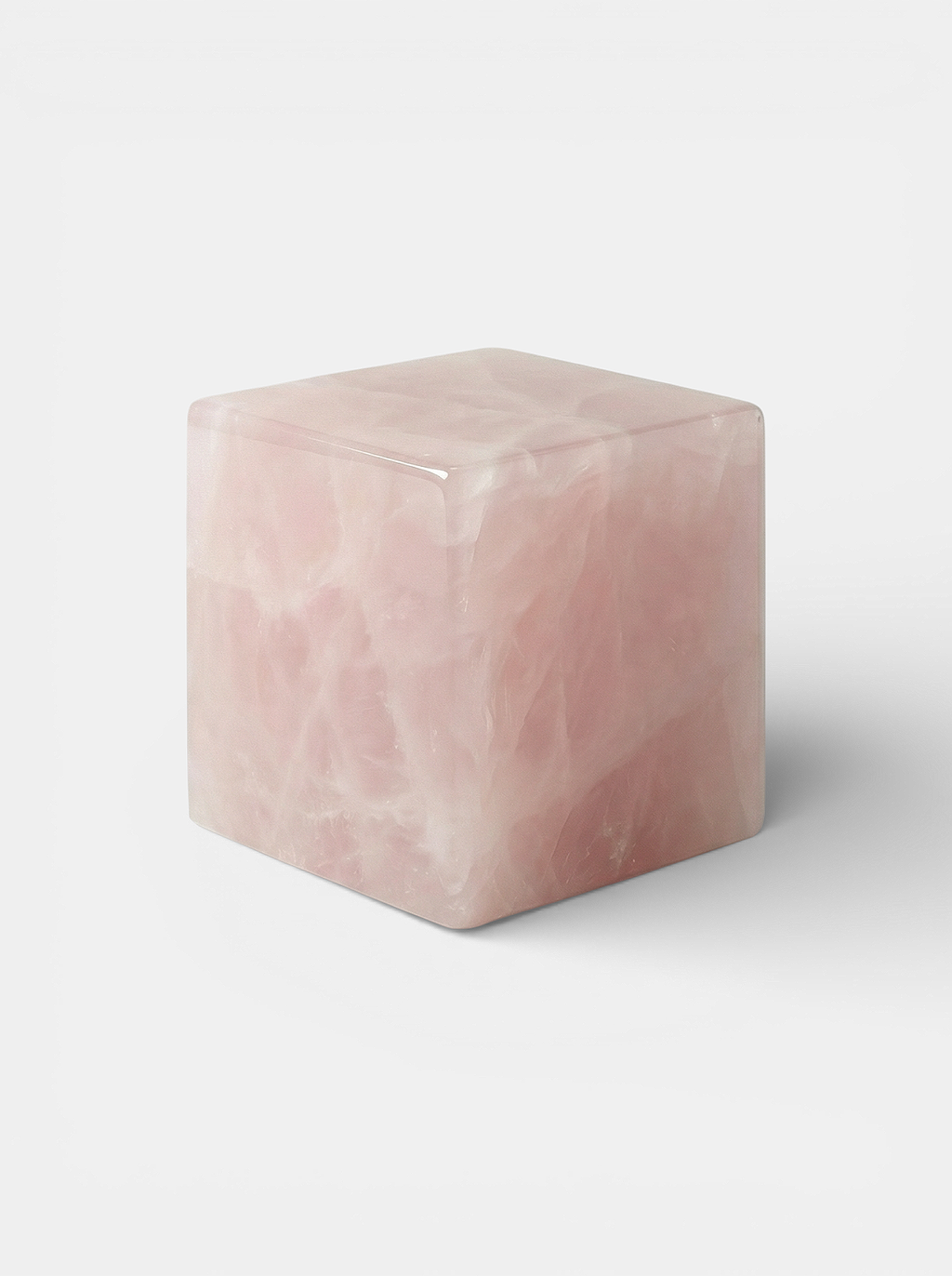 Pink Onyx Cube
